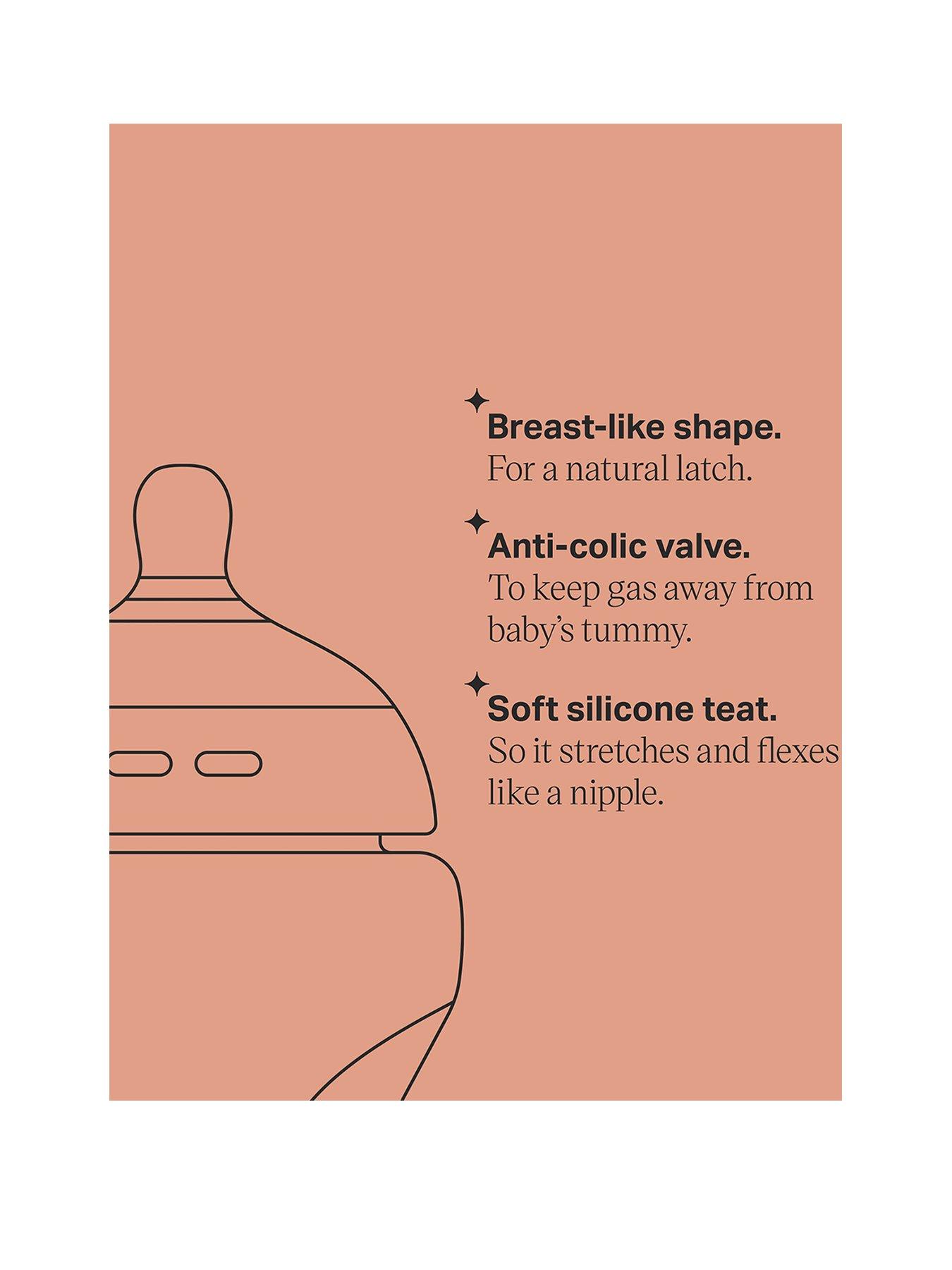 Image 3 of 8 of Tommee Tippee Natural Start 3 x 150ml Feeding Bottles