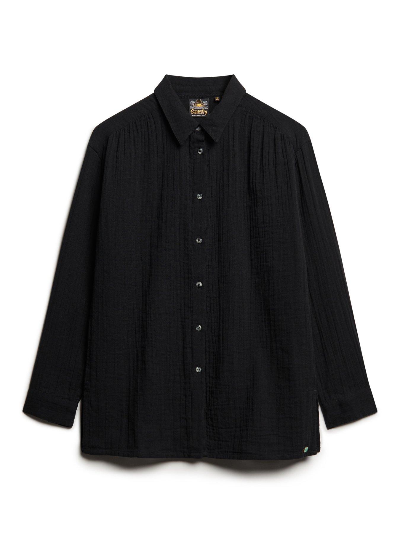 superdry-longline-beach-shirt-blackdetail