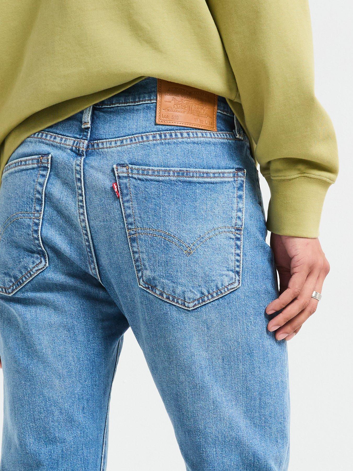 Image 5 of 5 of Levi's 510 Skinny Fit Jeans - Fly Amanita Adv - Blue