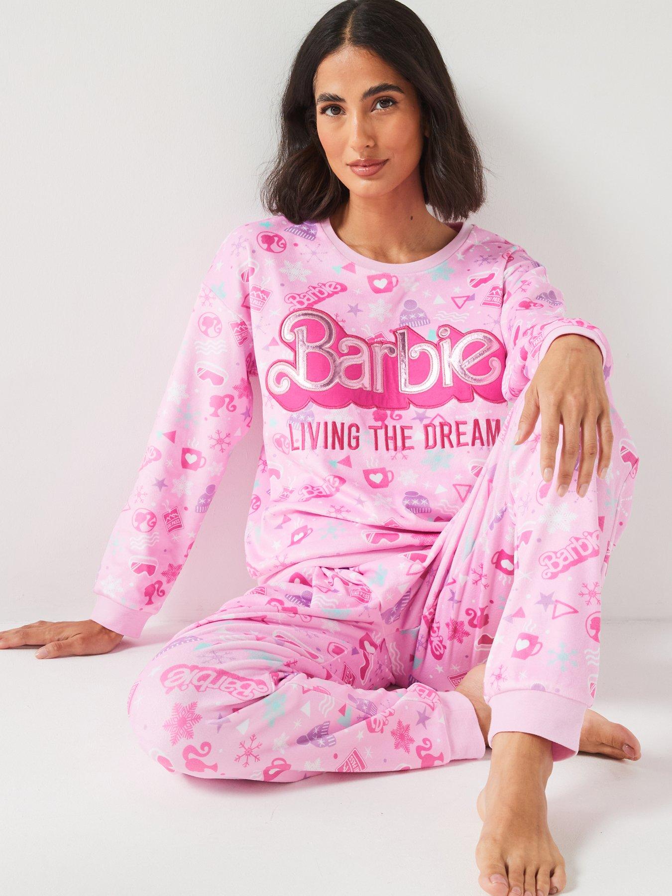 barbie-ladies-barbie-family-christmas-pyjamadetail