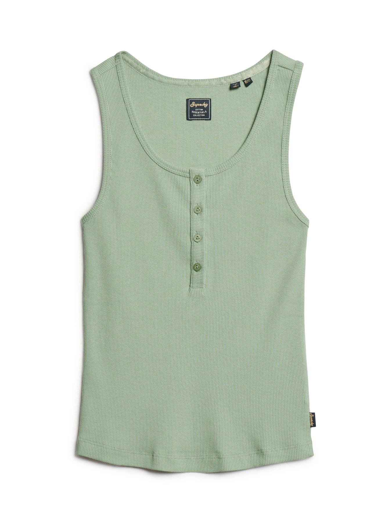 superdry-essential-button-down-vest-greendetail