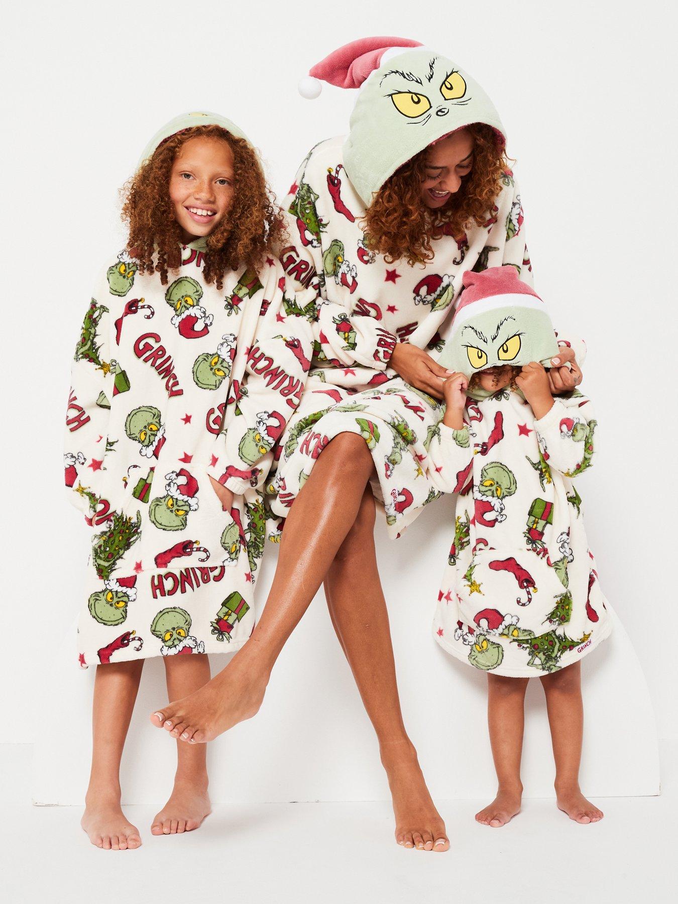 the-grinch-the-grinchunisex-kids-grinch-mini-me-fleece-hooded-blanket-multi