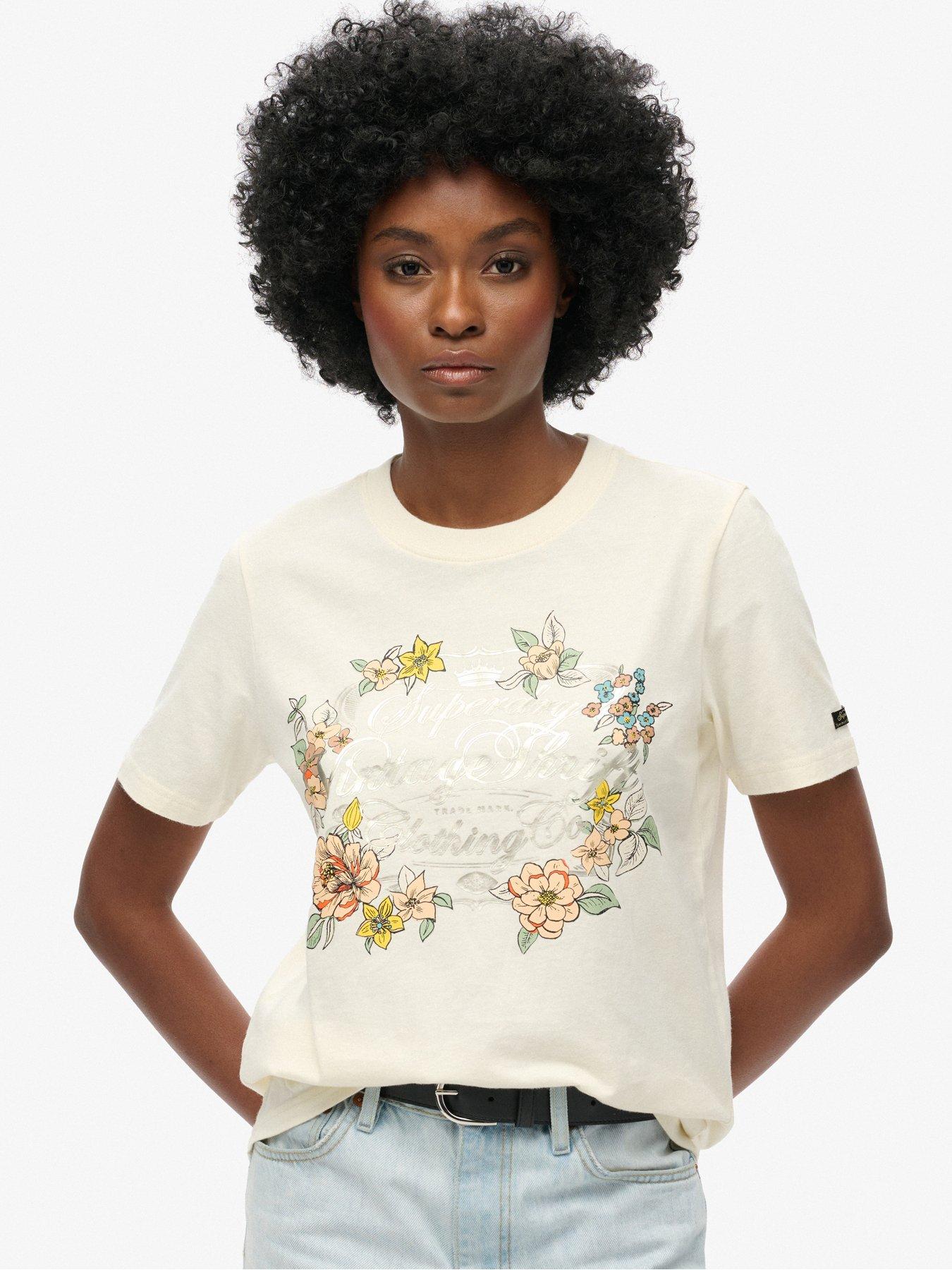 superdry-floral-graphic-relaxed-t-shirt-creamfront