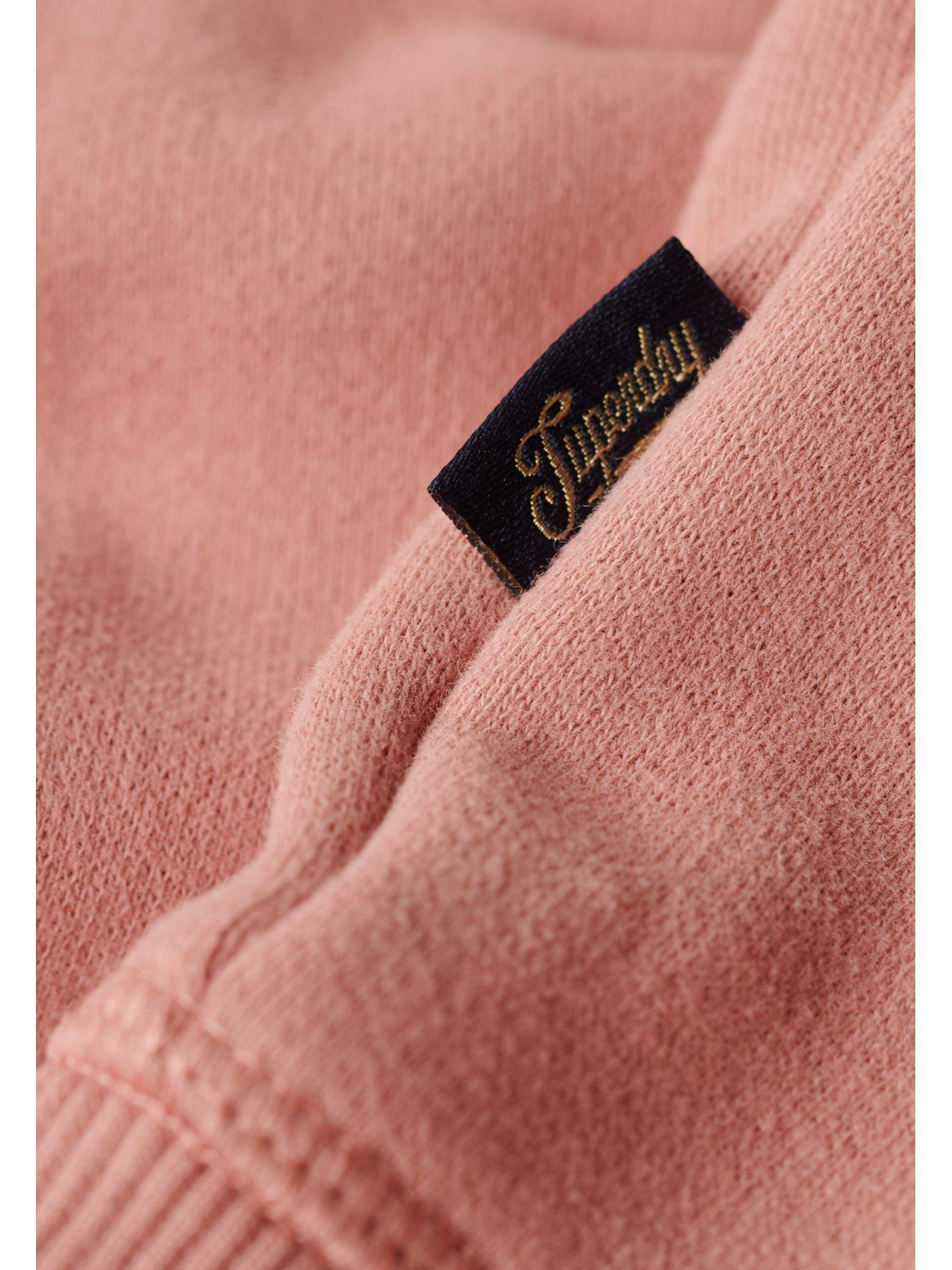 superdry-essential-half-zip-sweatshirt-pinkoutfit