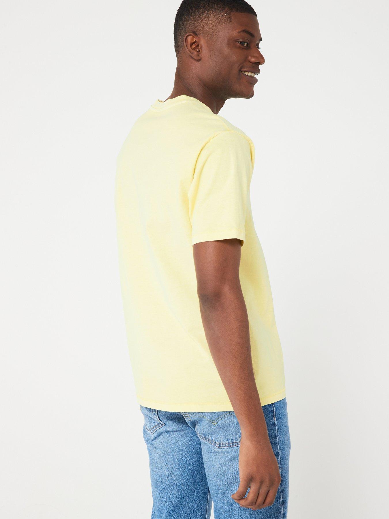 levis-levis-small-tonal-logo-t-shirt-yellowstillFront