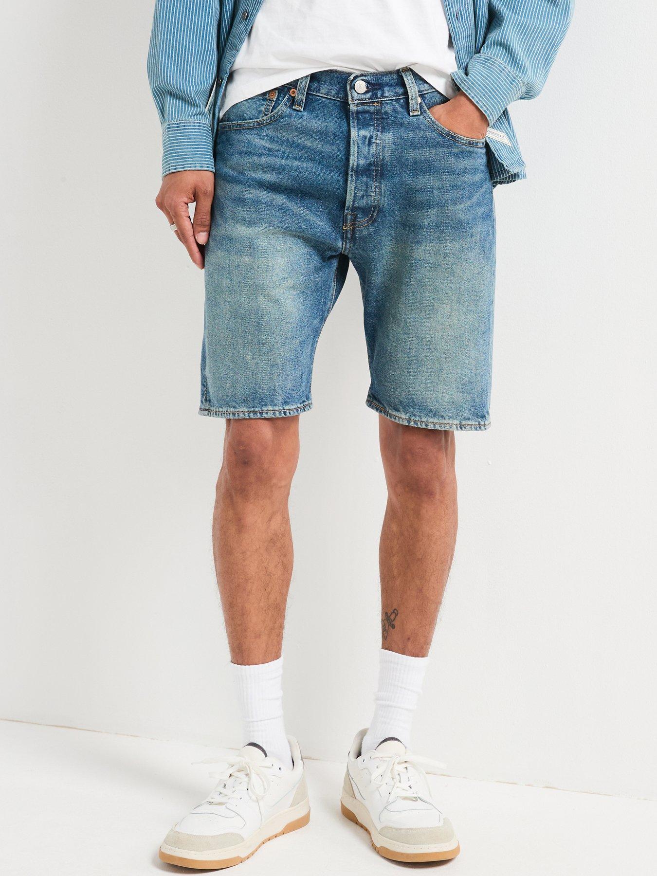 Levi's 501 Original Denim Shorts - 5pm In The Mission Shorts - Dark Blue
