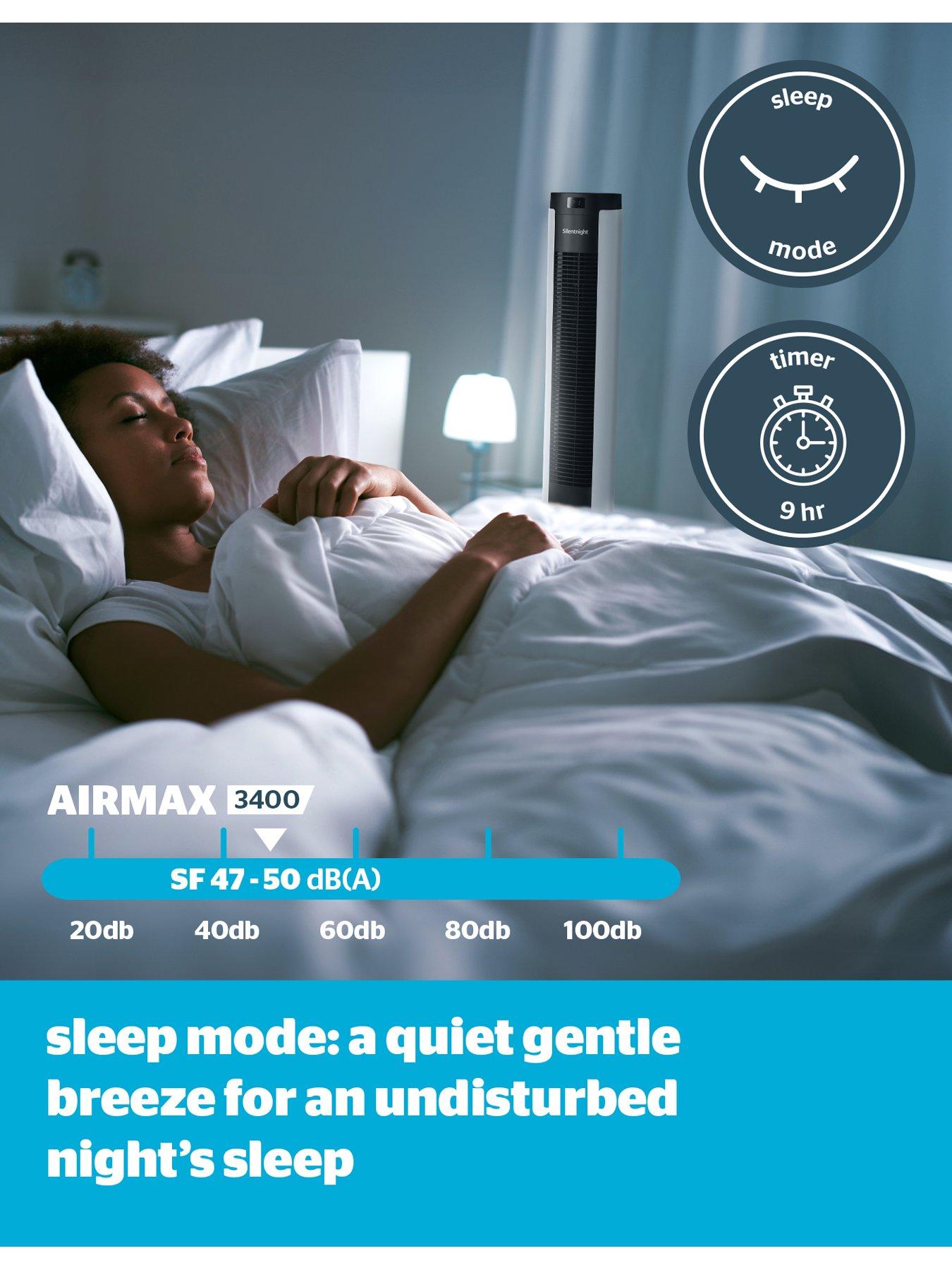 Image 5 of 6 of Silentnight Silentnight Home Electrics Airmax 3400 Oscillating Tower Fan - Digital Control