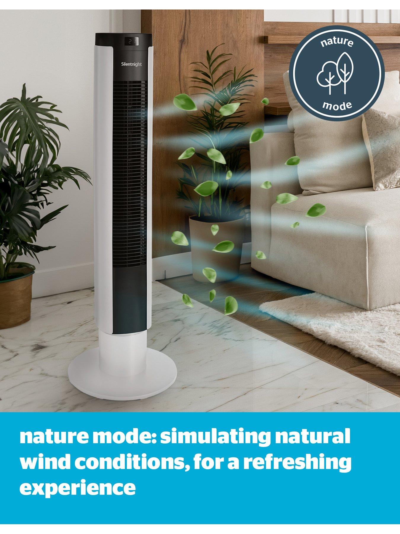 Image 6 of 6 of Silentnight Silentnight Home Electrics Airmax 3400 Oscillating Tower Fan - Digital Control