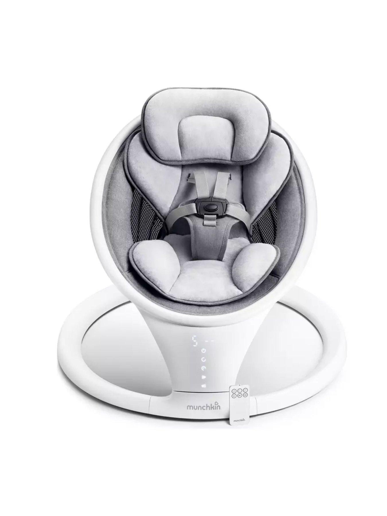 Munchkin Bluetooth Baby Swing Chair  &  Seat - White