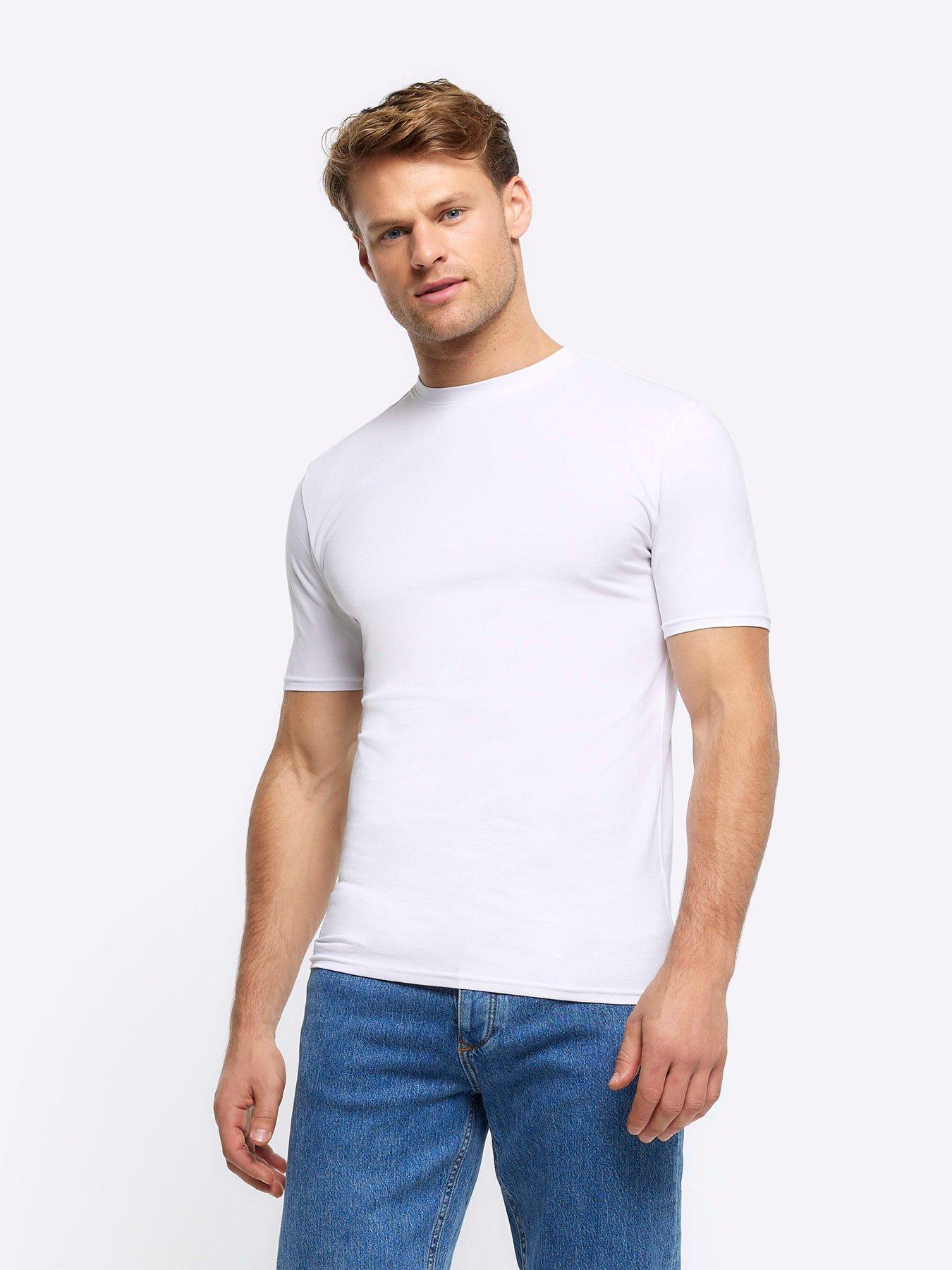 river-island-short-sleeve-muscle-t-shirt-white