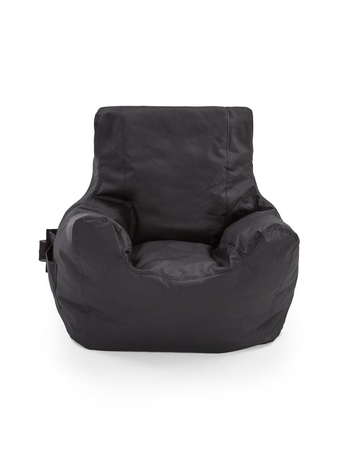 kaikoo-teenage-beanbag-chair-ndash-blackback