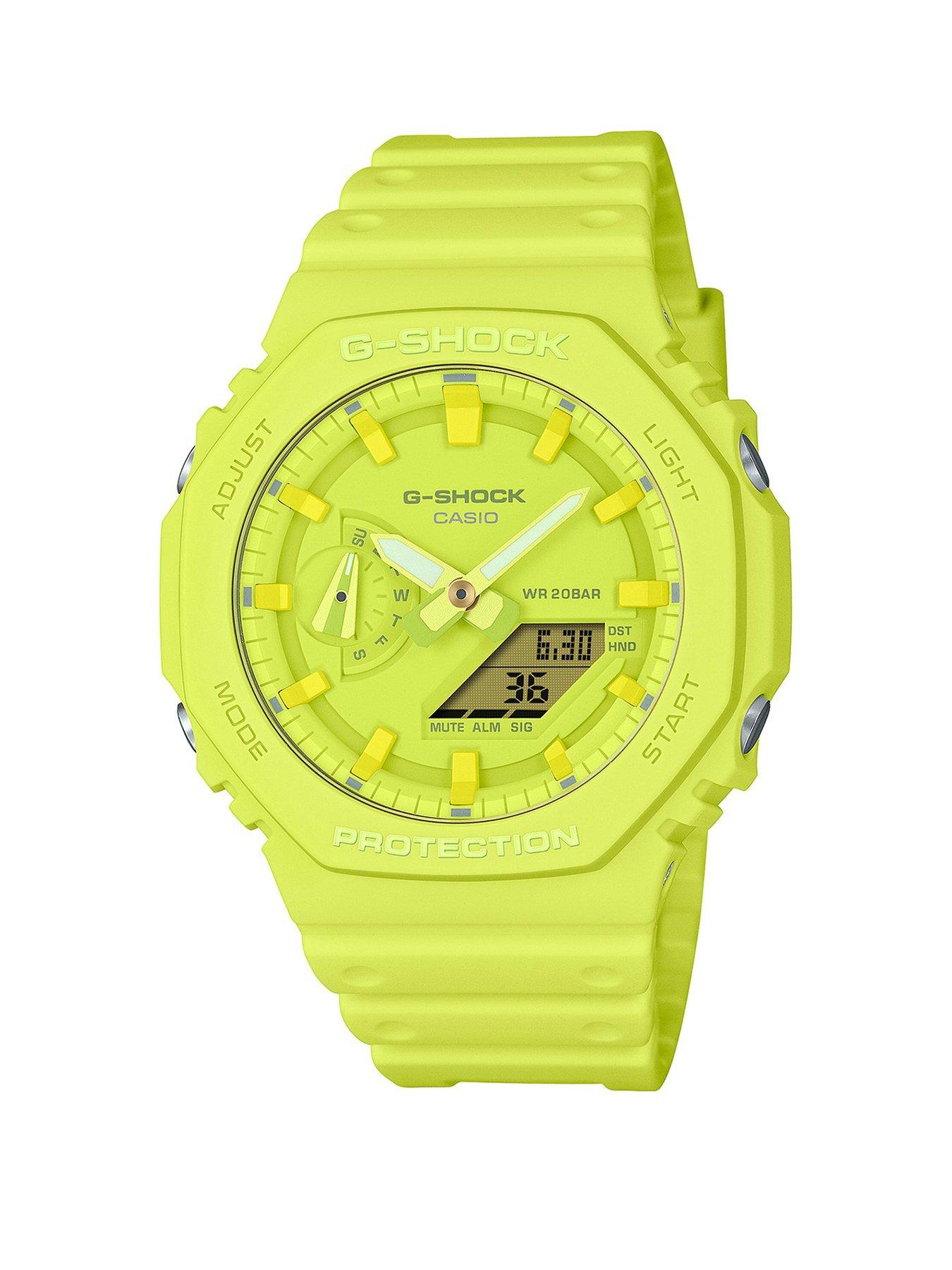 casio-g-shock-ga-2100-9a9er-yellow-resin-watchfront