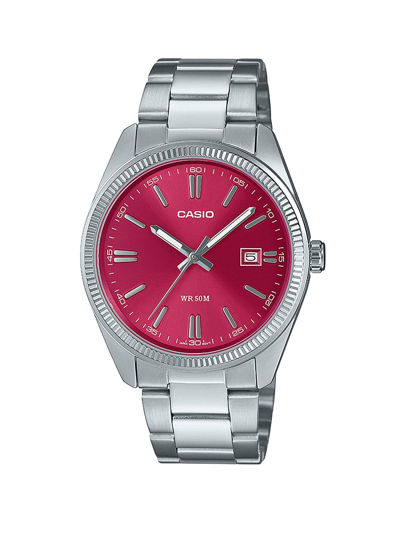 casio-casio-mtp-1302pd-4avef-stainless-steel-red-dial-bracelet-watch