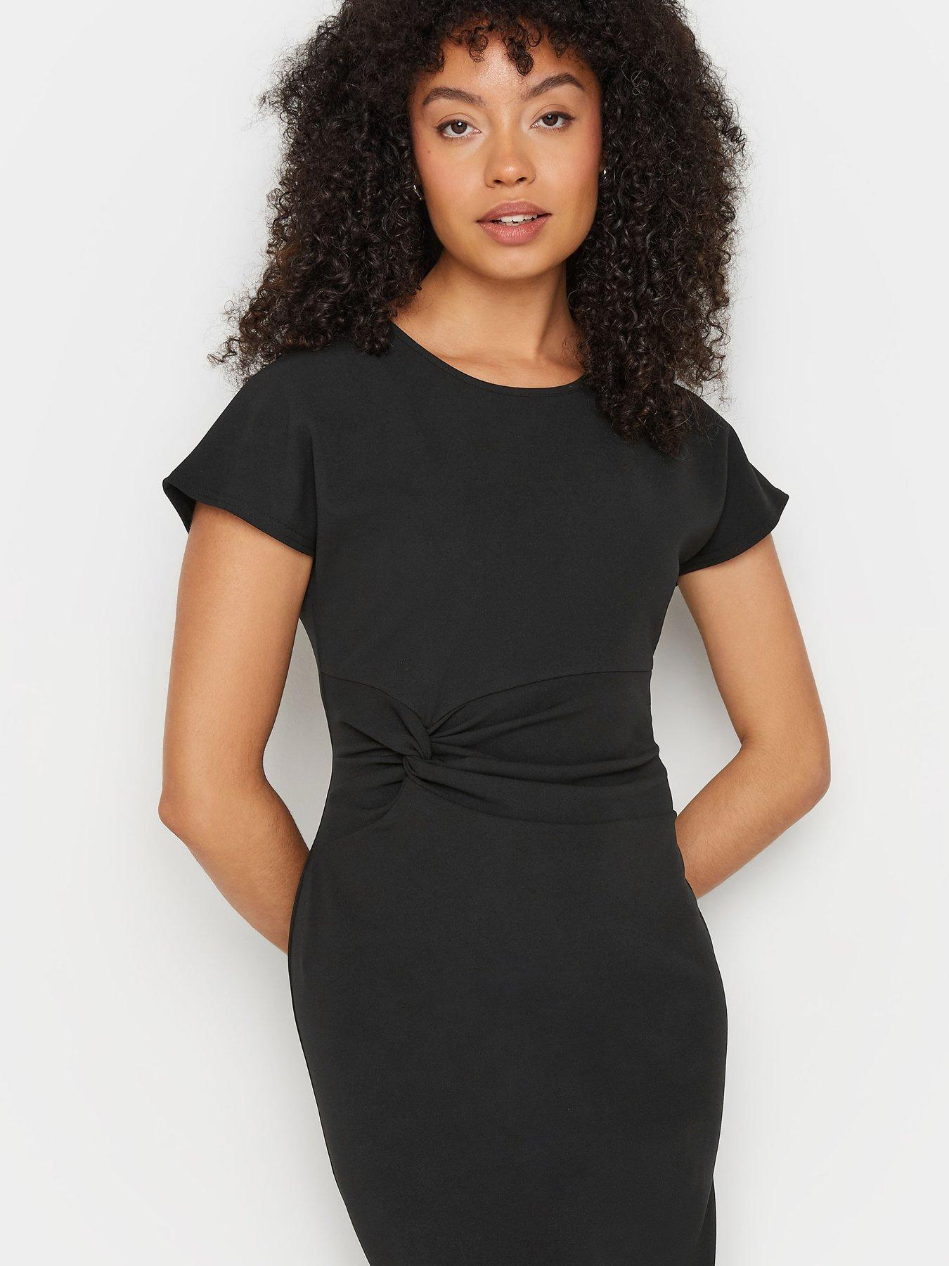 mco-bow-side-dress-blackoutfit