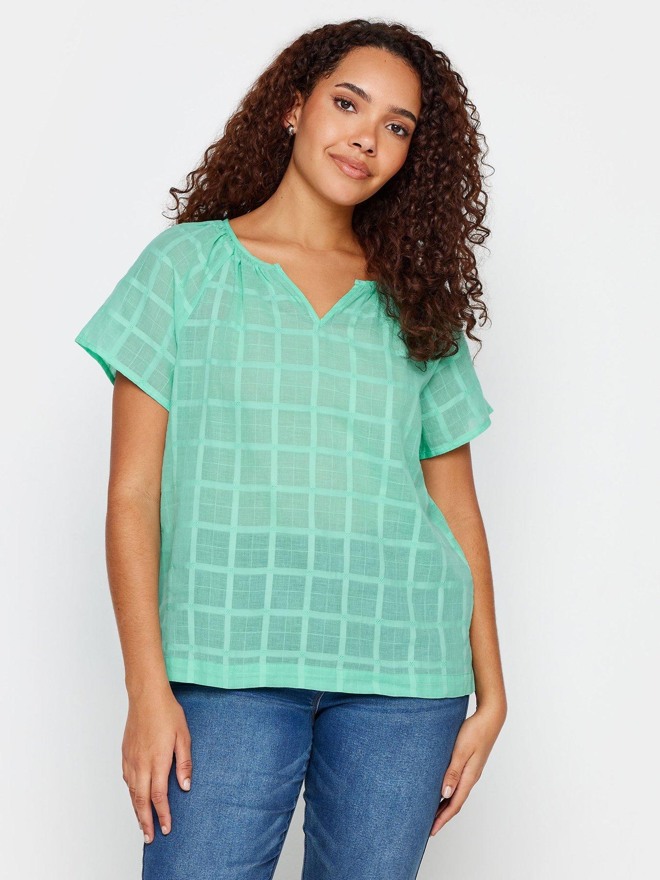 mco-aqua-notch-neck-dobby-top