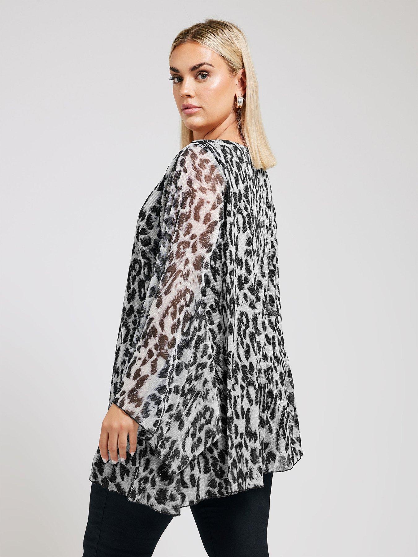 yours-curve-long-sleeve-asymmetric-hem-blouse-grey-animal-printstillFront