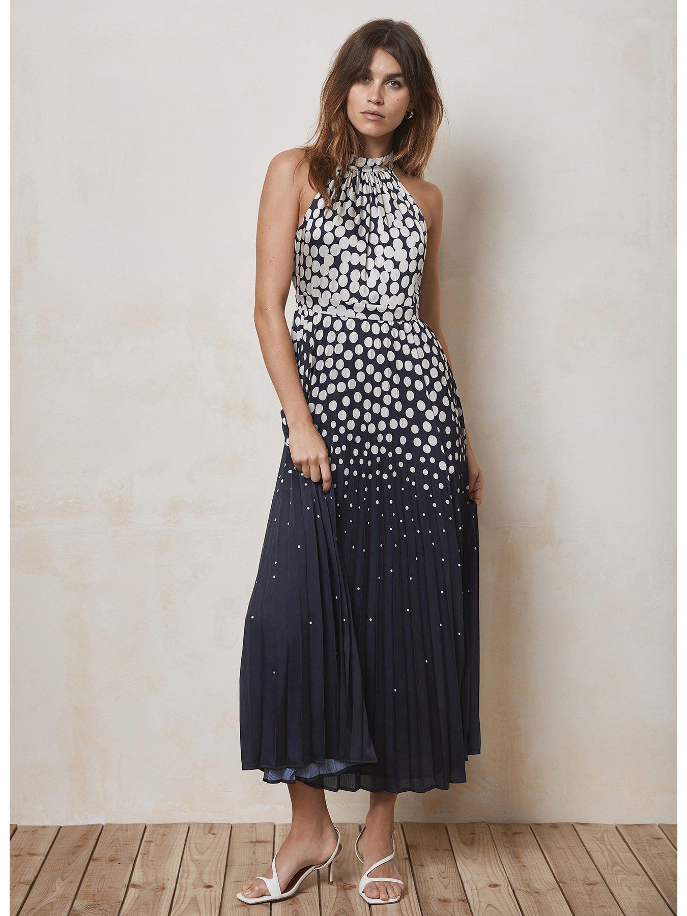 mint-velvet-spot-print-pleat-maxi-dressback