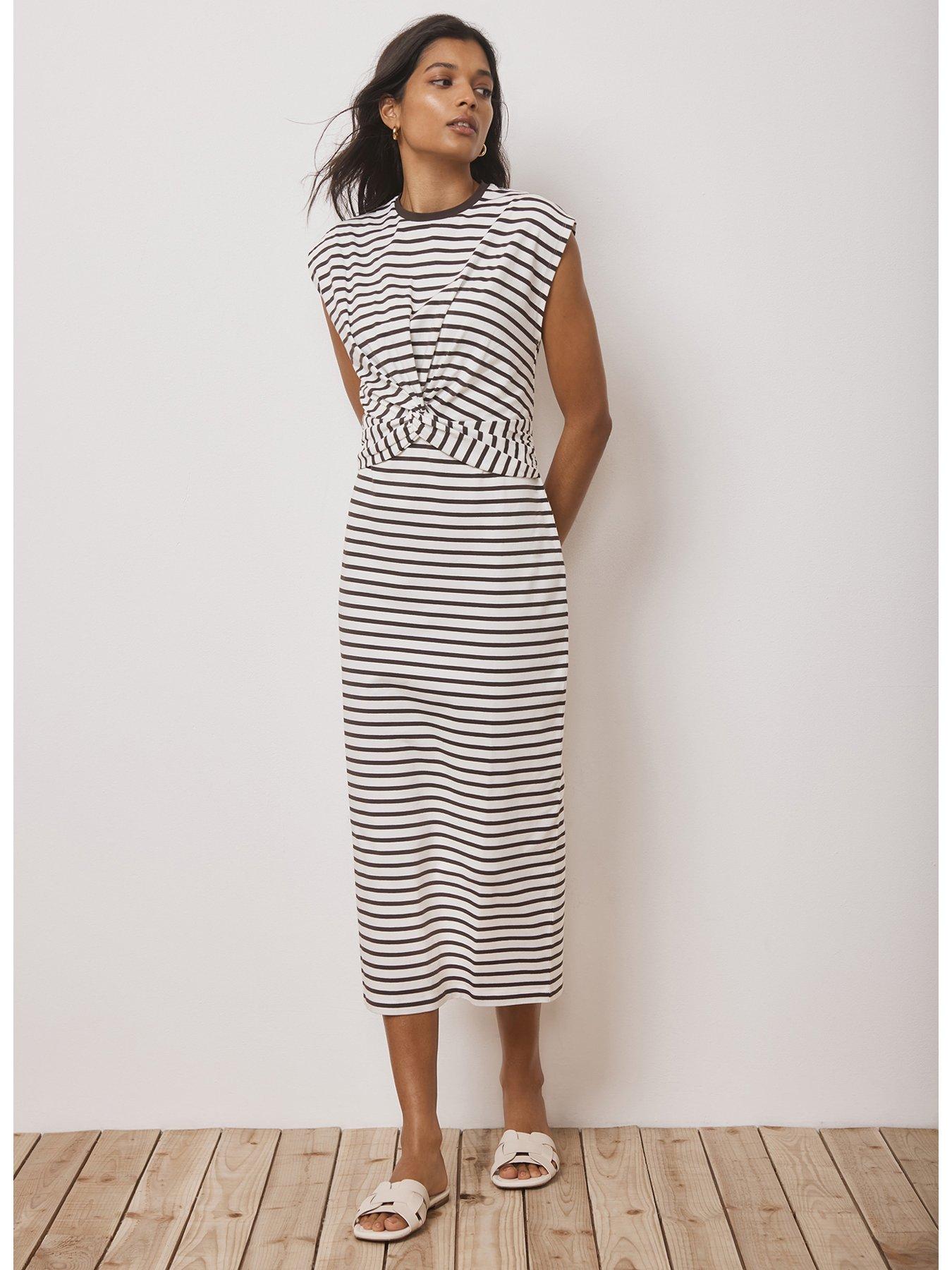 mint-velvet-twist-stripe-jersey-dressback