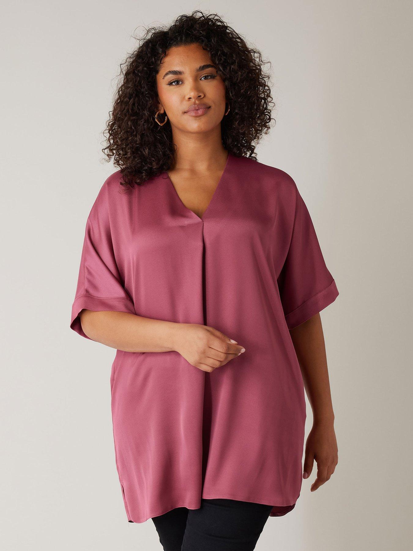 evans-v-neck-blouse-dusky-pink