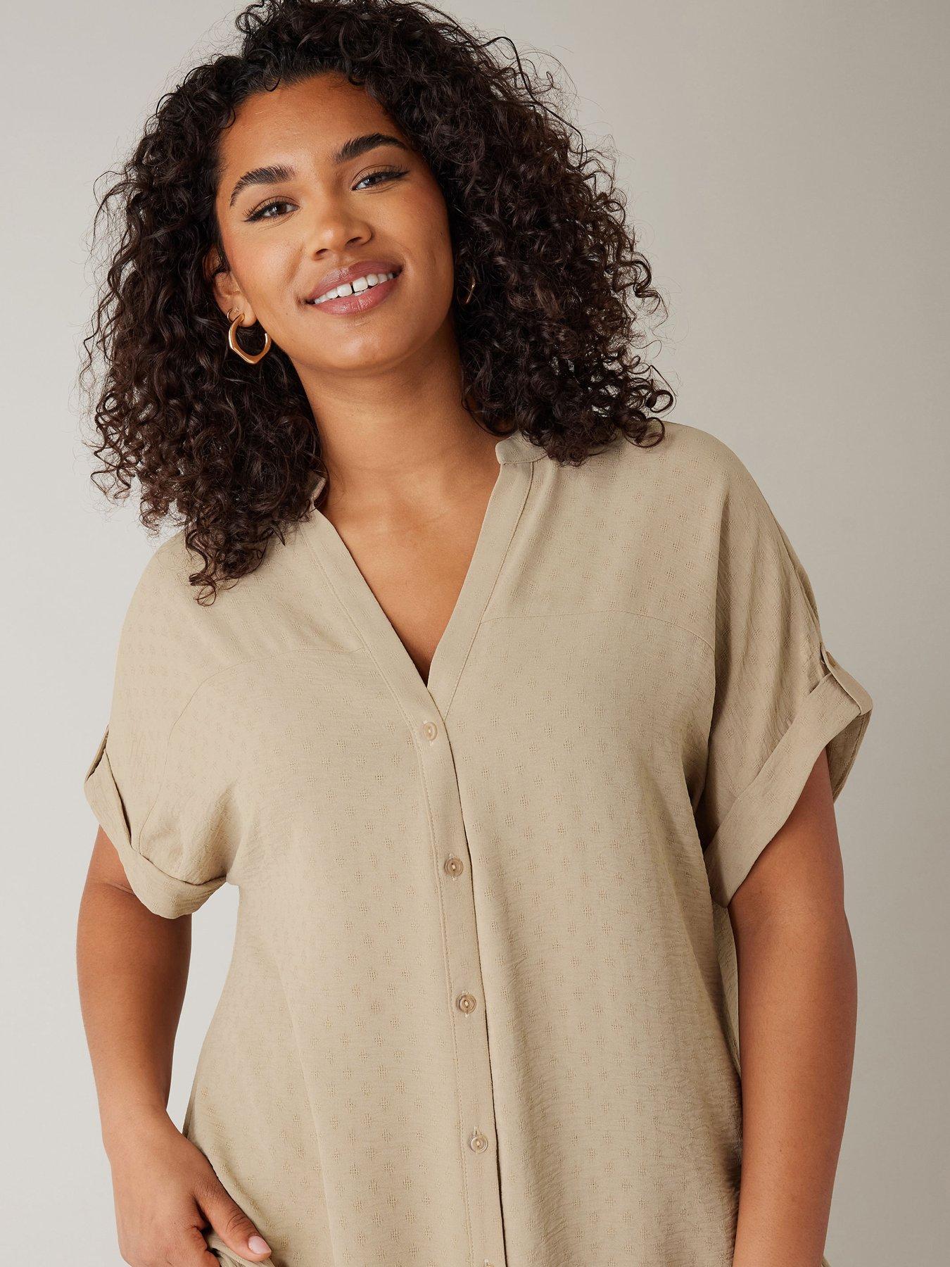 evans-yoke-button-thru-grown-on-sleeve-blouse-naturaloutfit