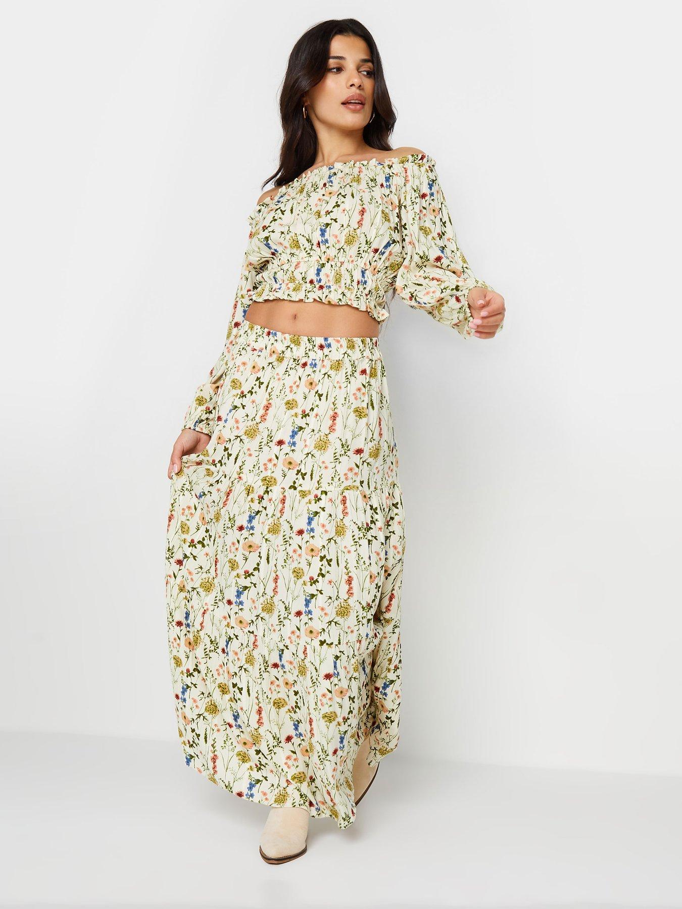 pixiegirl-petite-floral-print-tiered-maxi-skirtback