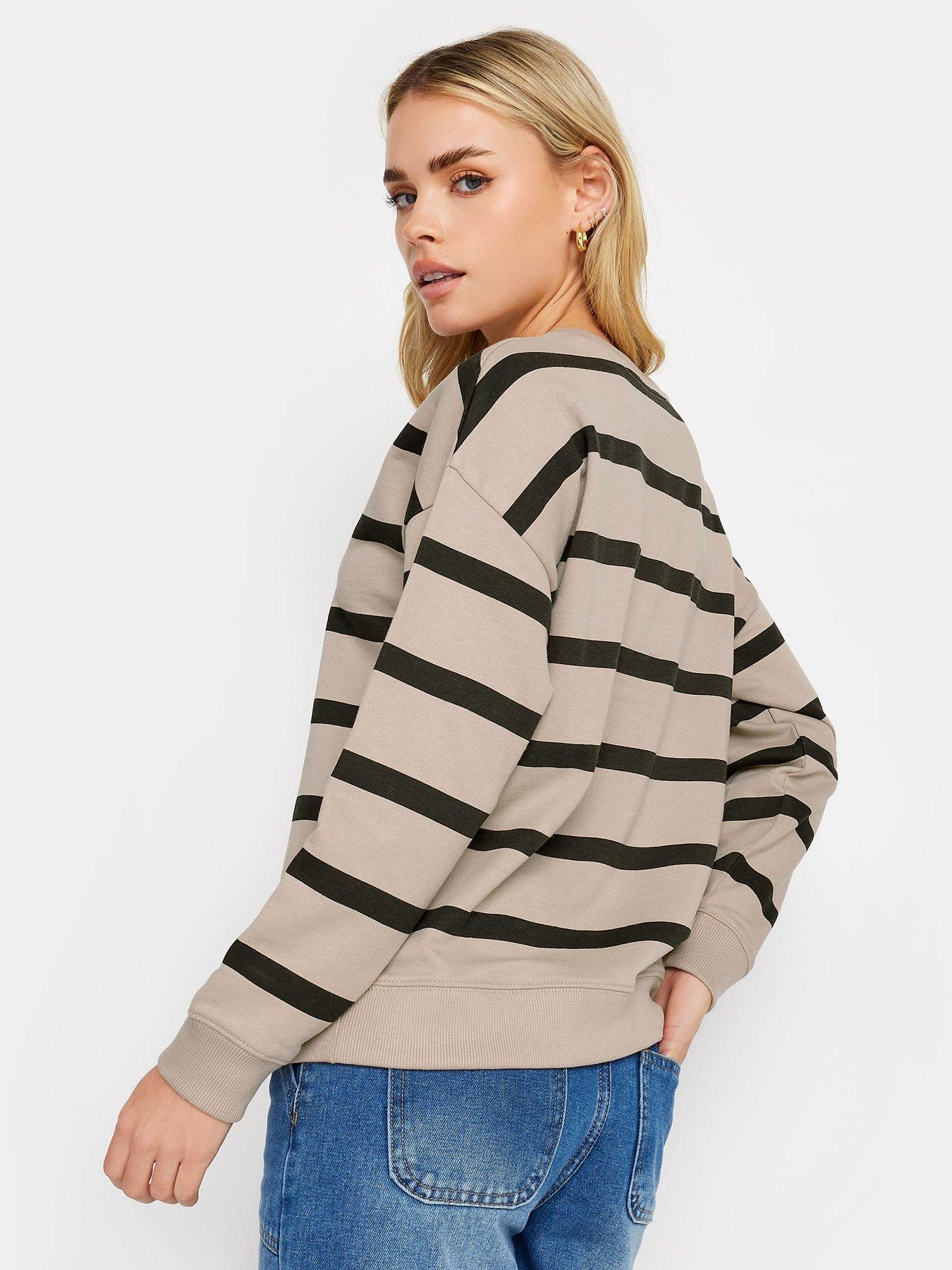 pixiegirl-petite-mocha-stripe-sweatshirtstillFront