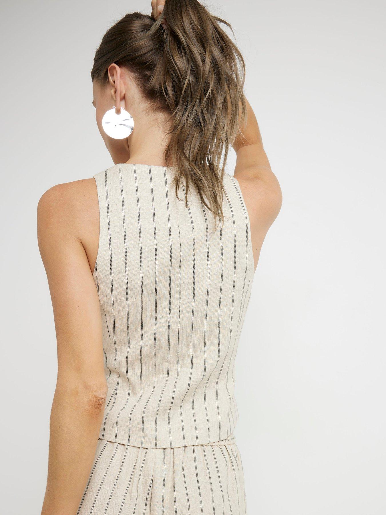 river-island-embellished-stripe-waistcoat-creamstillFront