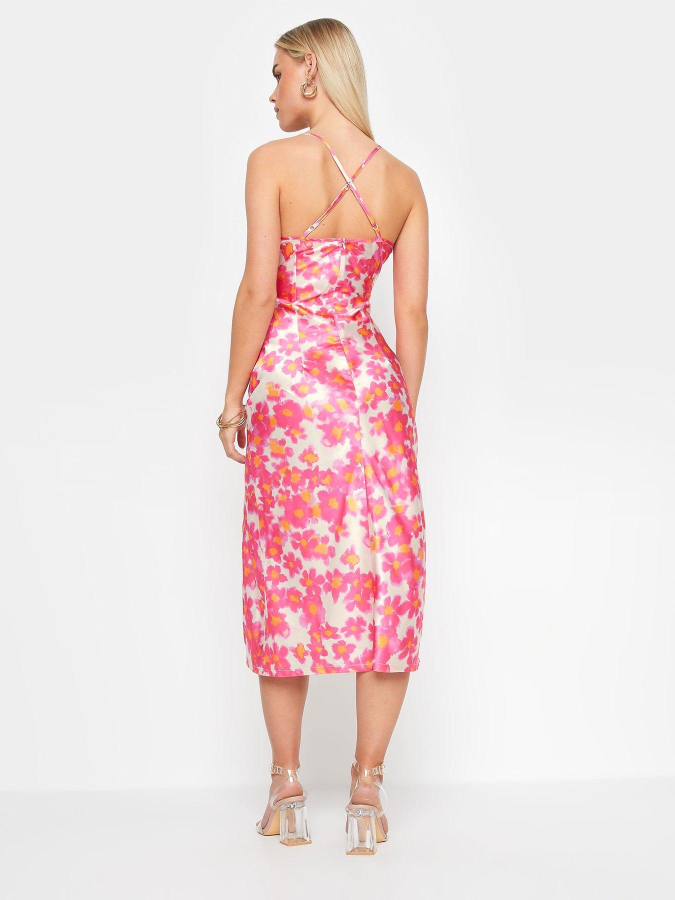 pixiegirl-petite-blurred-floral-satin-dress-pinkstillFront