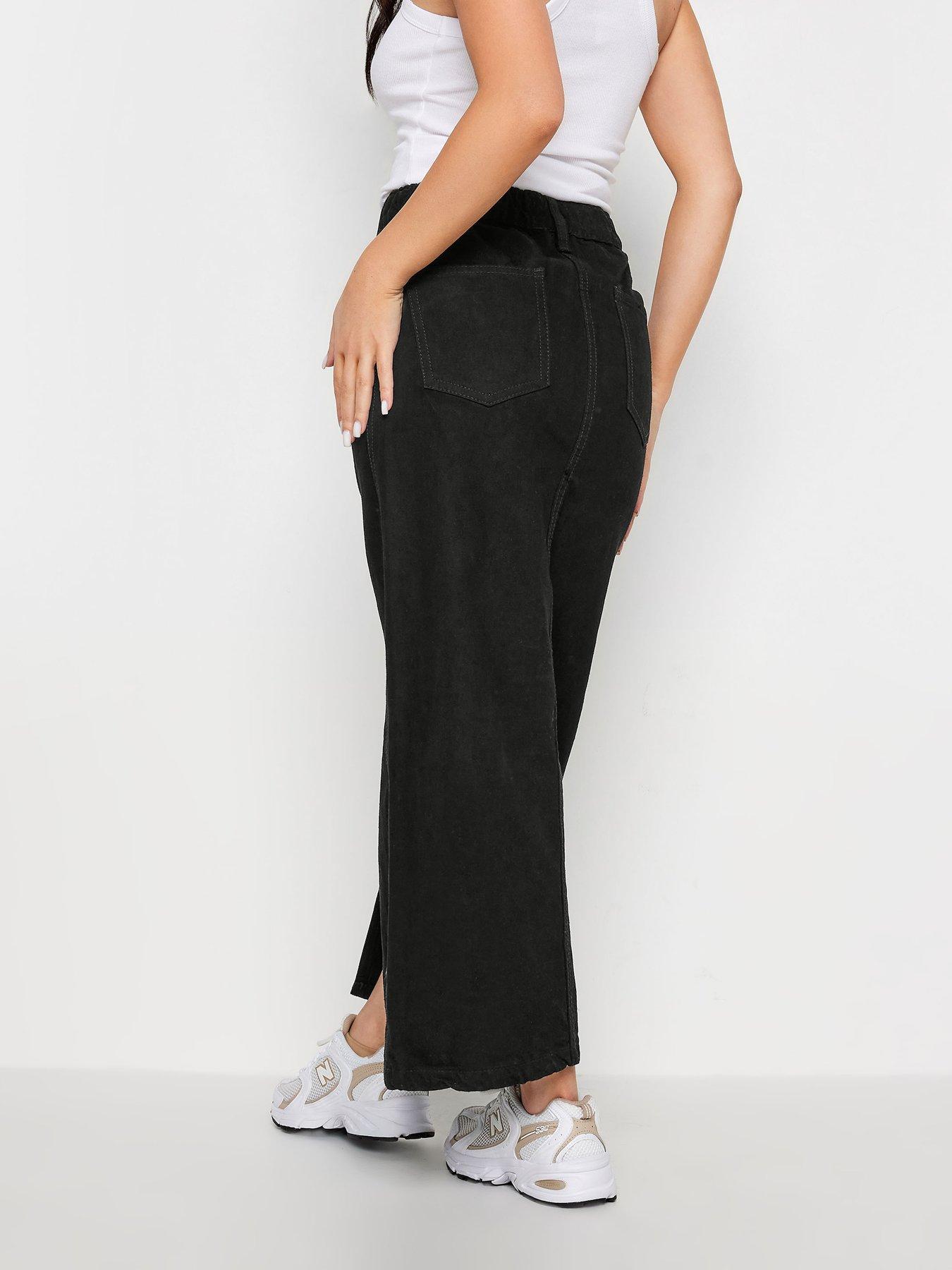 pixiegirl-petite-black-denim-maxi-skirtstillFront