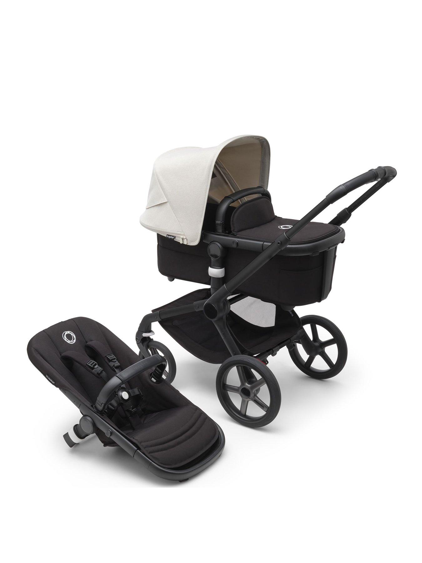 Image 1 of 7 of Bugaboo Fox 5 Complete Pushchair - Black/Midnight/Misty White