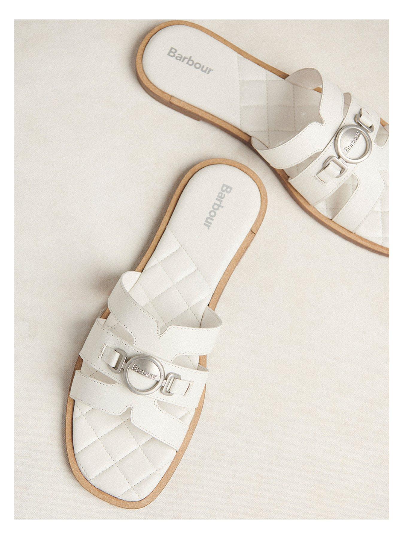 barbour-ives-mule-flat-sandal-whiteoutfit