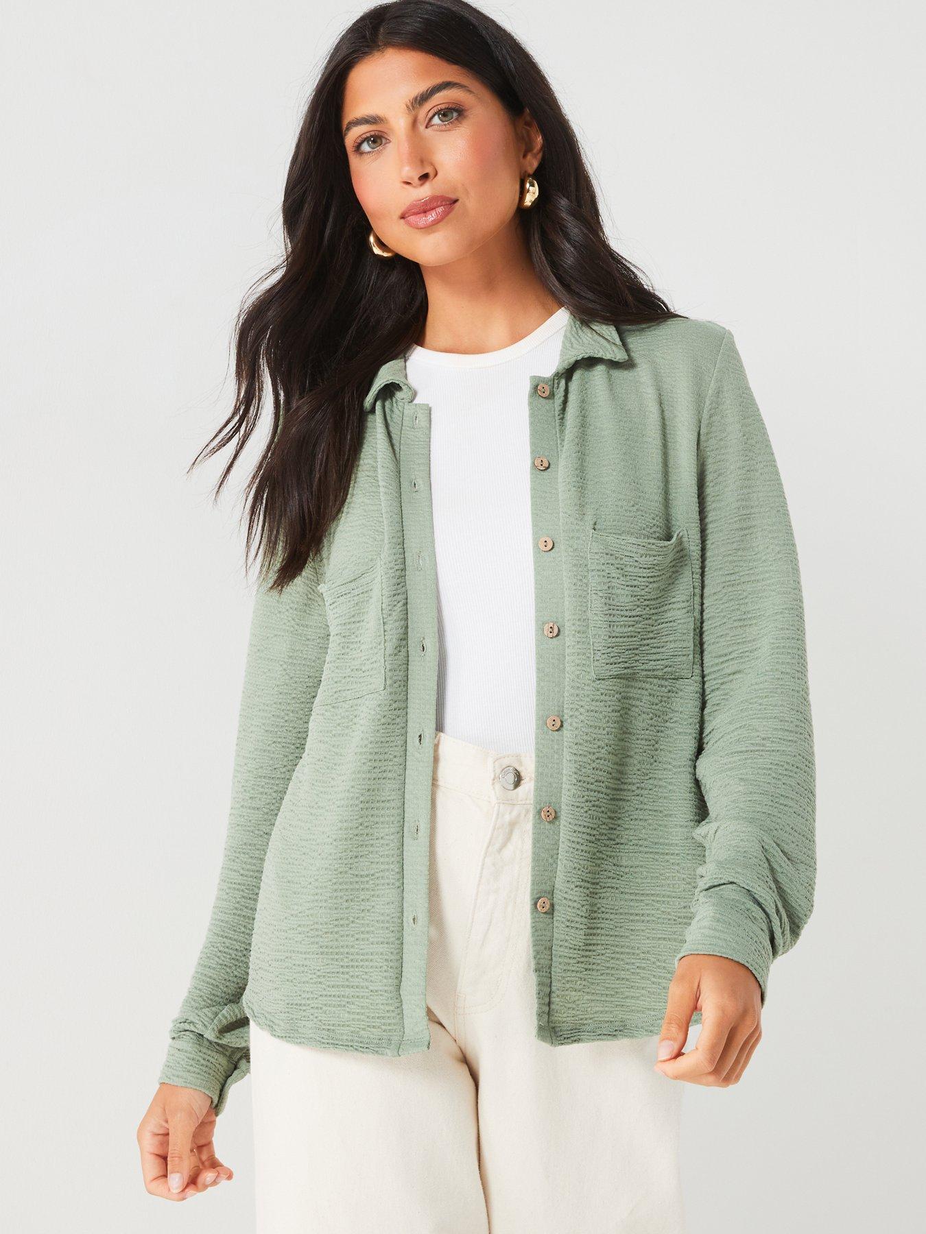 everyday-jersey-button-through-shirt-light-greenfront