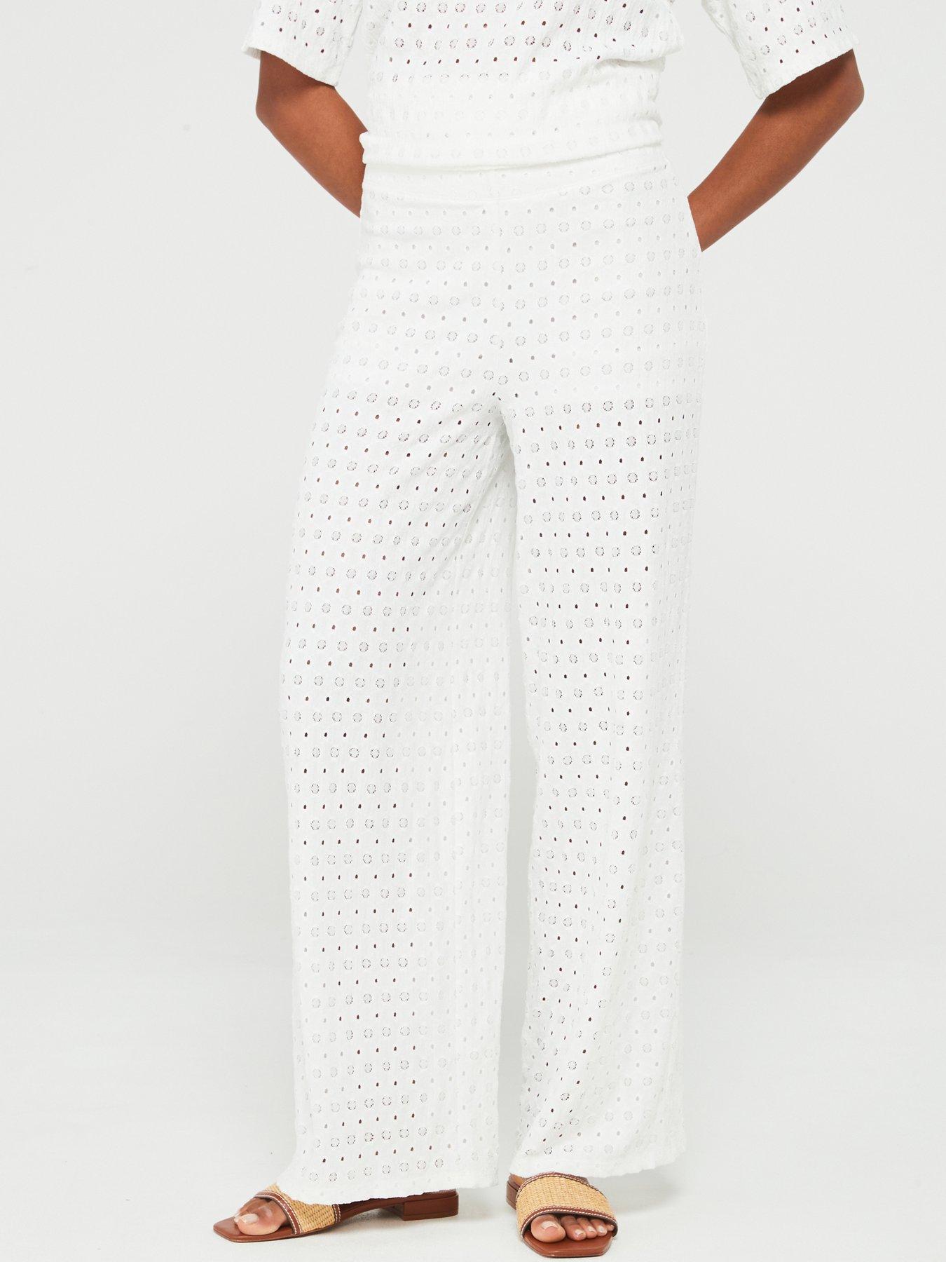 v-by-very-crochet-flare-trousers-cream