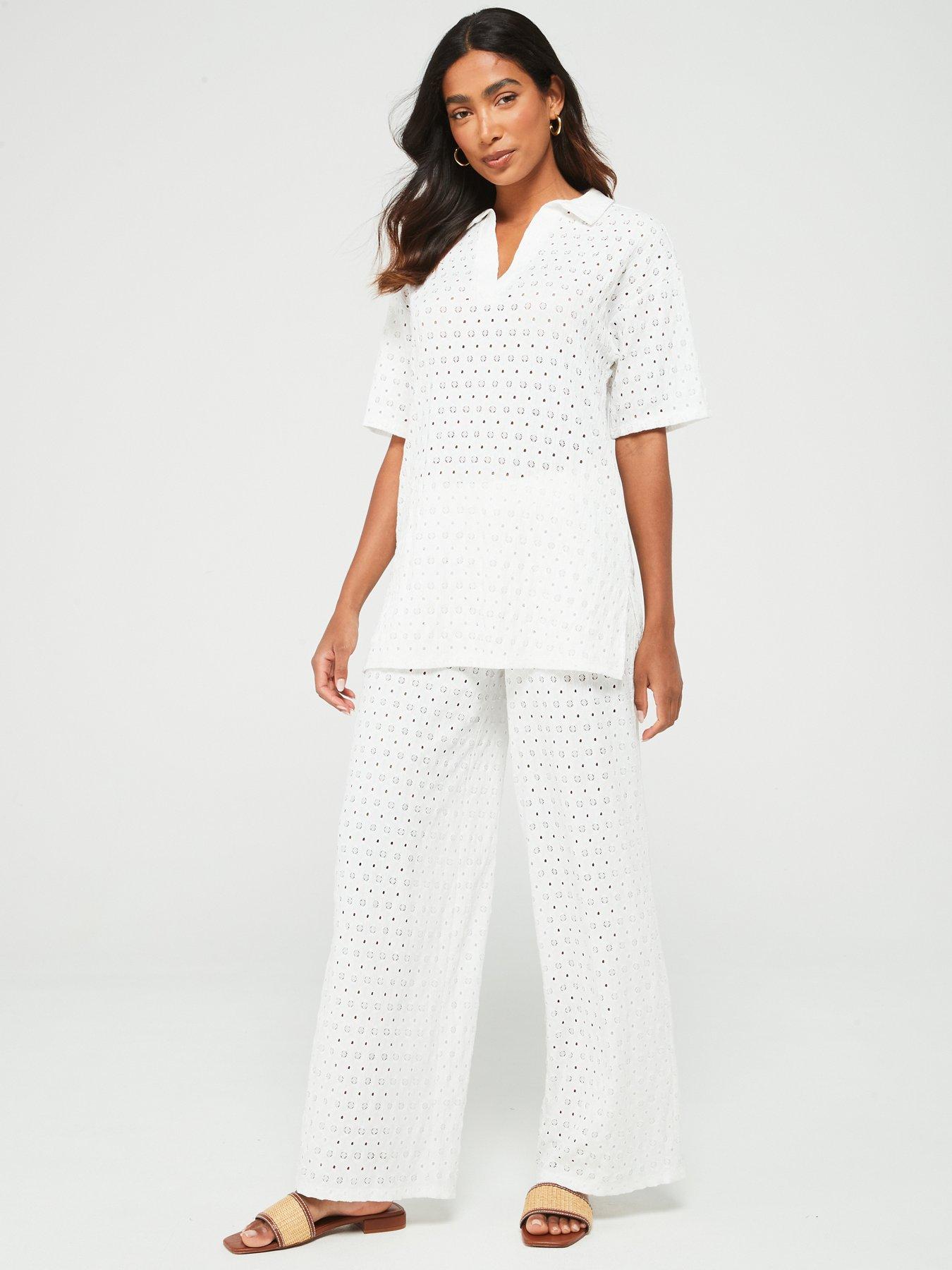 v-by-very-crochet-flare-trousers-creamback