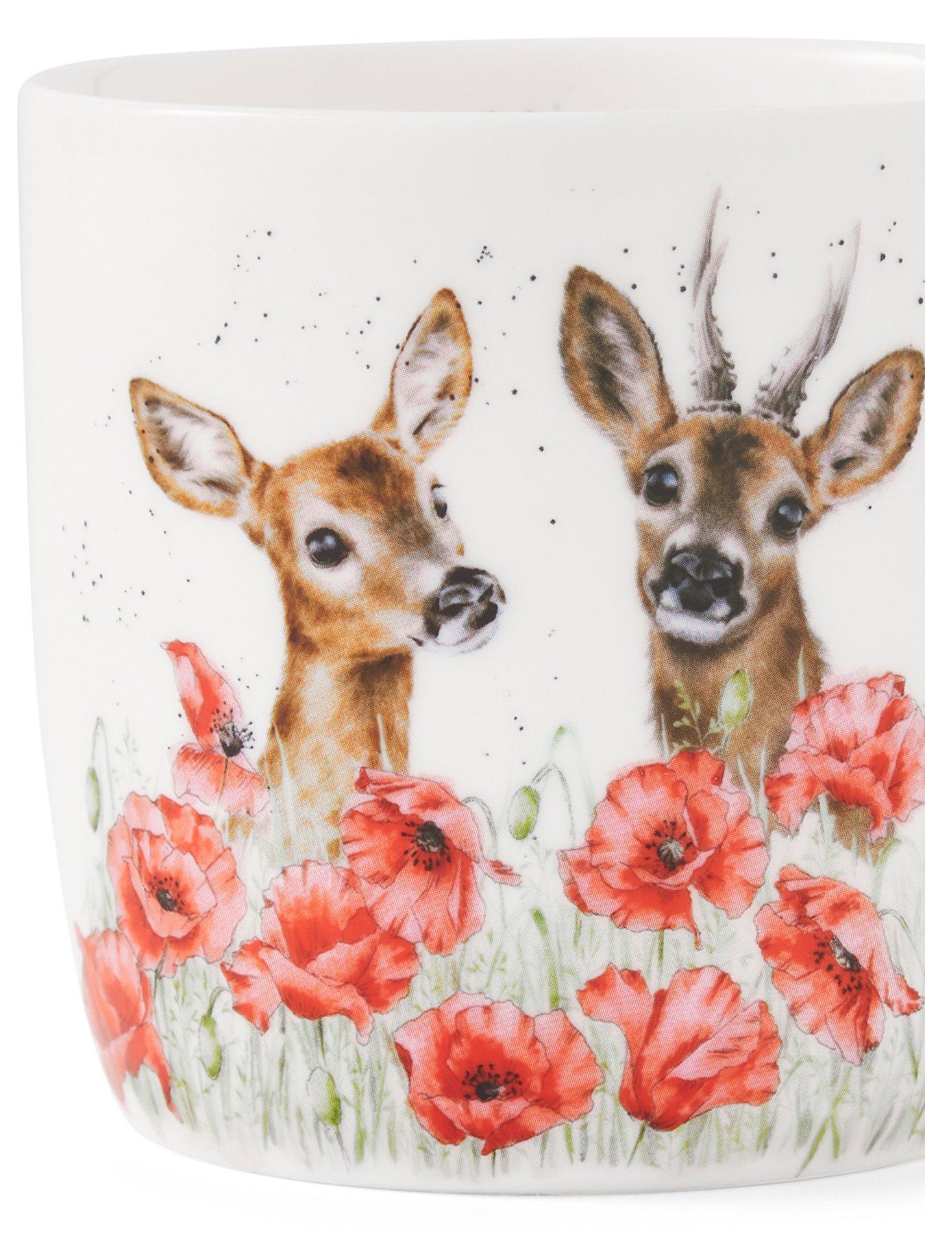 royal-worcester-wrendale-deer-to-me-mugback