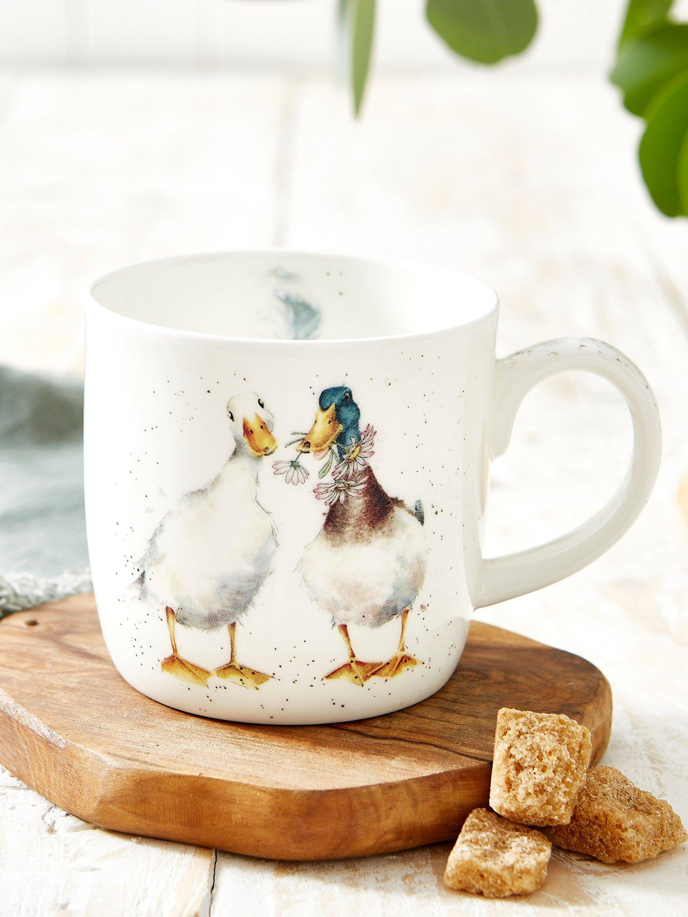 Image 1 of 7 of ROYAL WORCESTER Wrendale Duck Love Mug