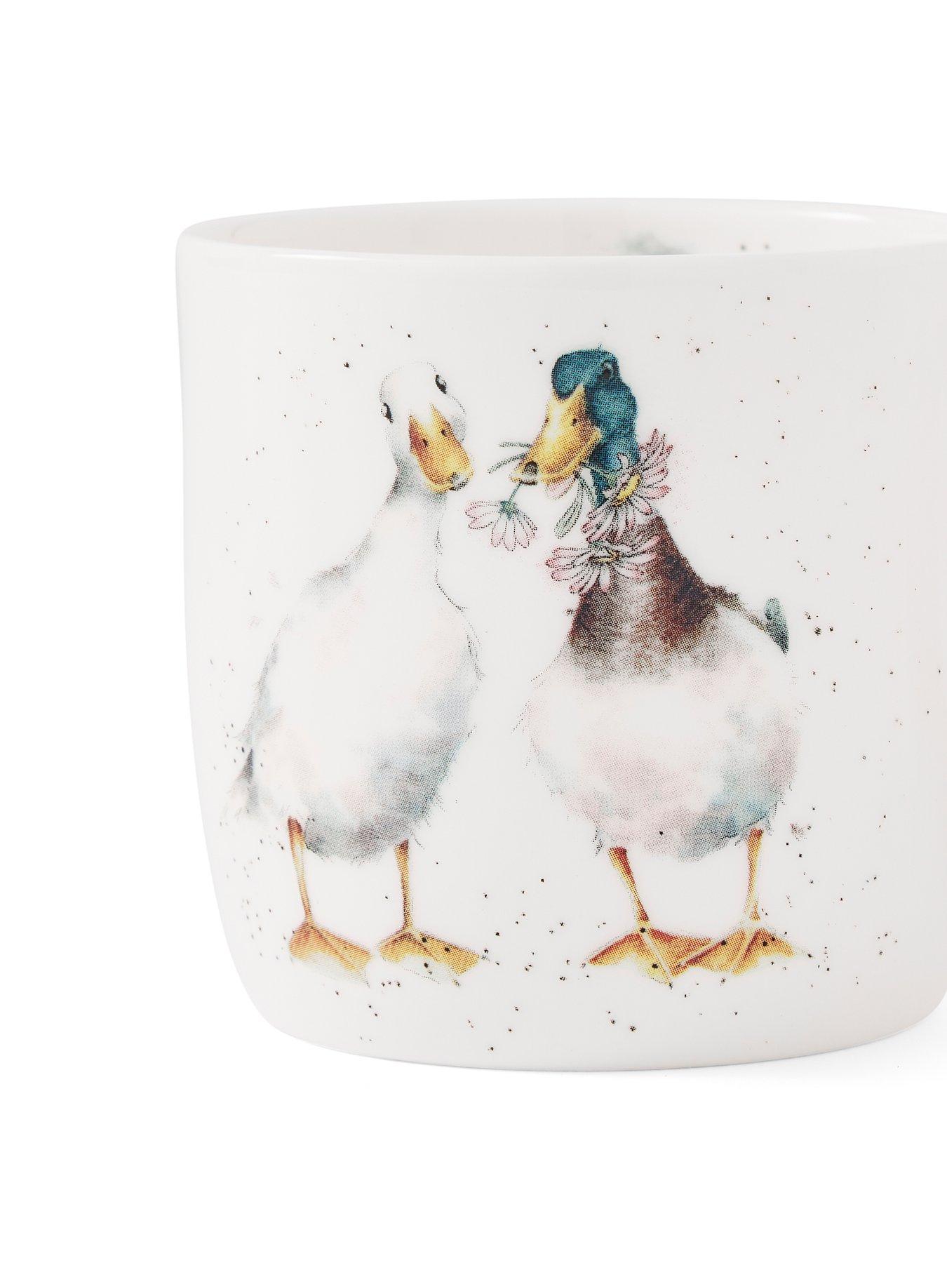 Image 3 of 7 of ROYAL WORCESTER Wrendale Duck Love Mug