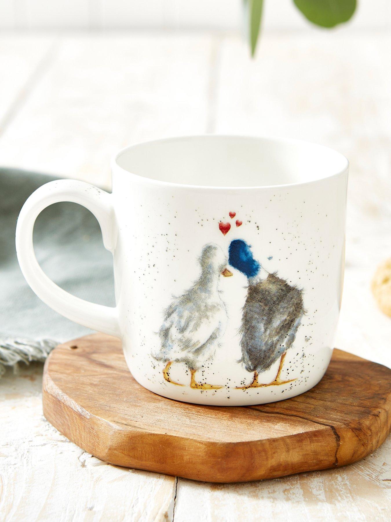 Image 7 of 7 of ROYAL WORCESTER Wrendale Duck Love Mug