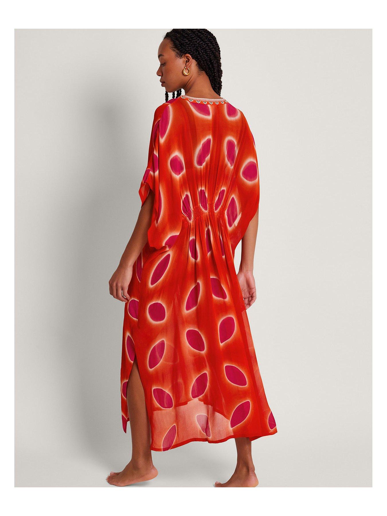 monsoon-calypso-petal-kaftan-redstillFront