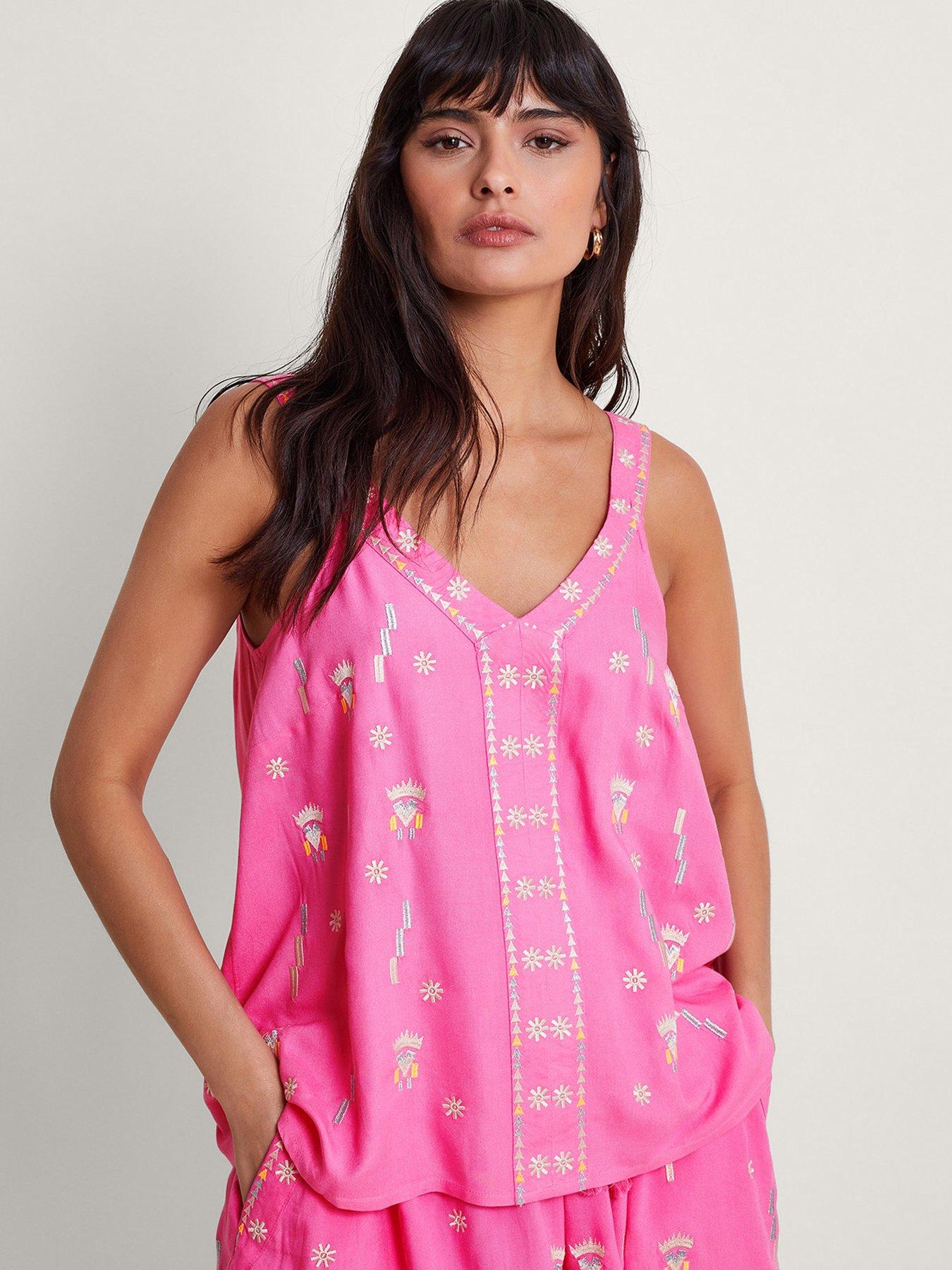 monsoon-kiran-emb-cami-pink