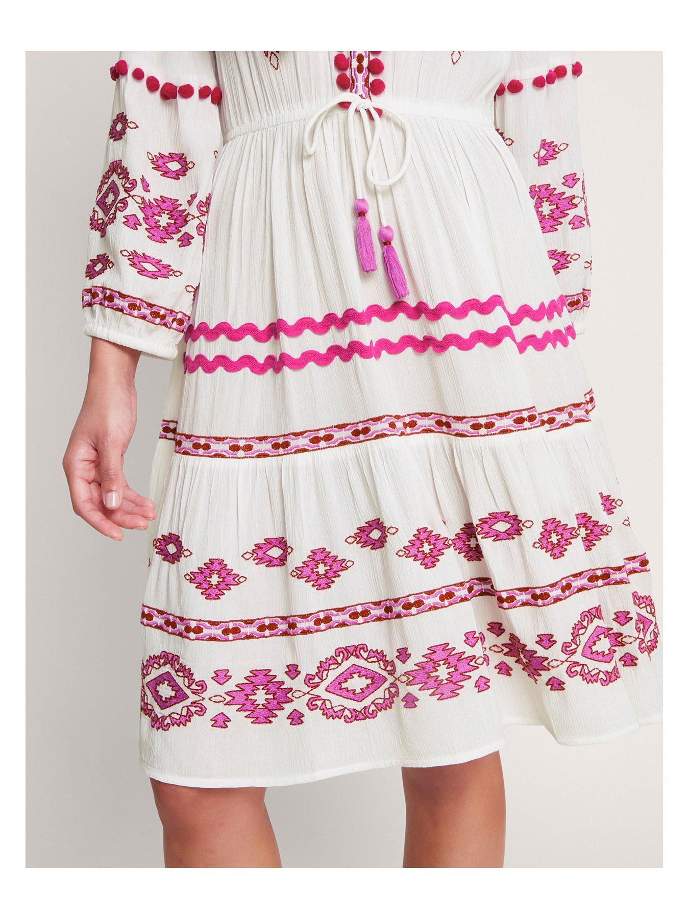 monsoon-catia-embroidered-kaftan-dress-whitedetail