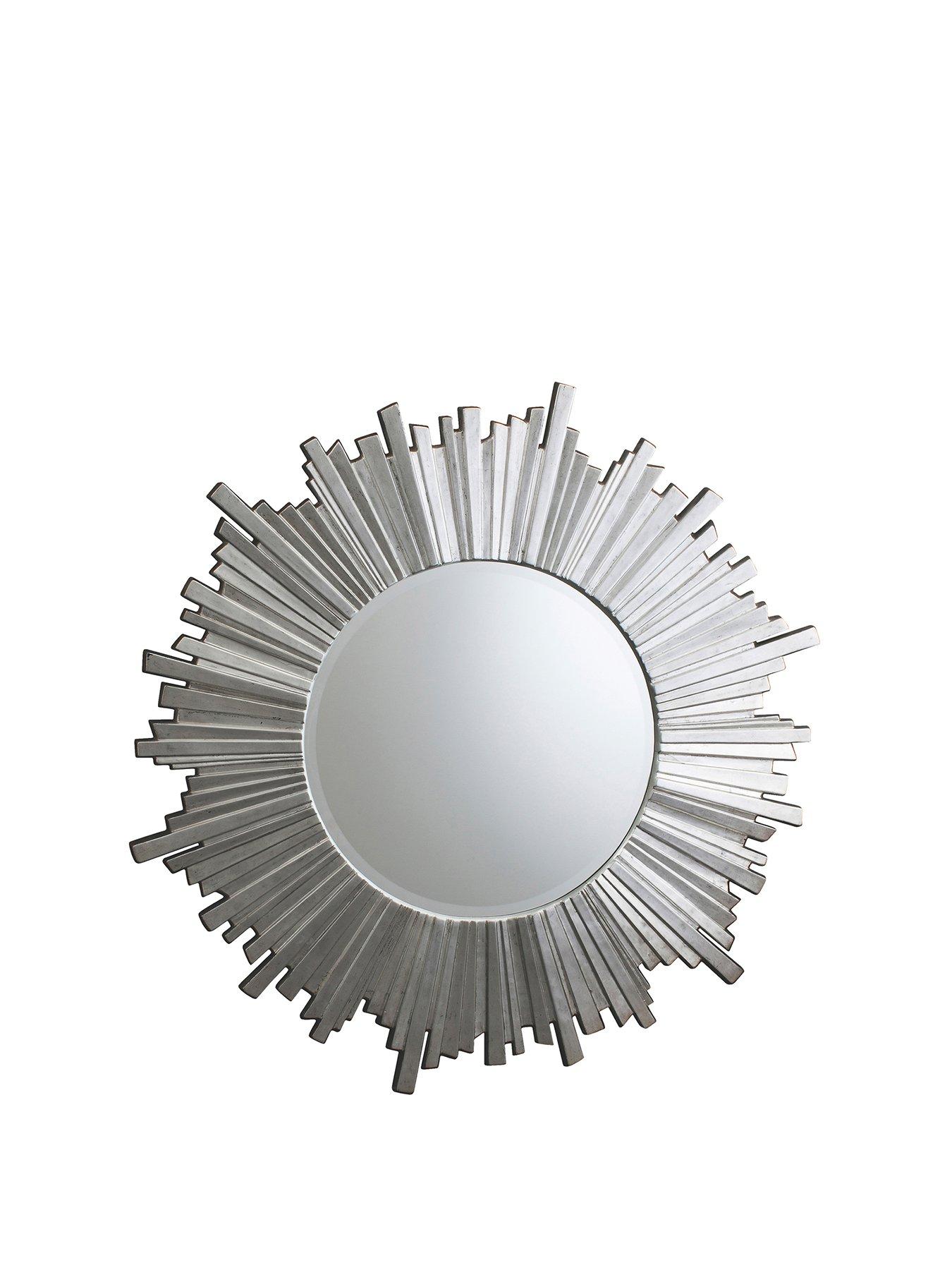 Image 2 of 4 of Gallery Direct Herzfeld Silver Wall Mirror