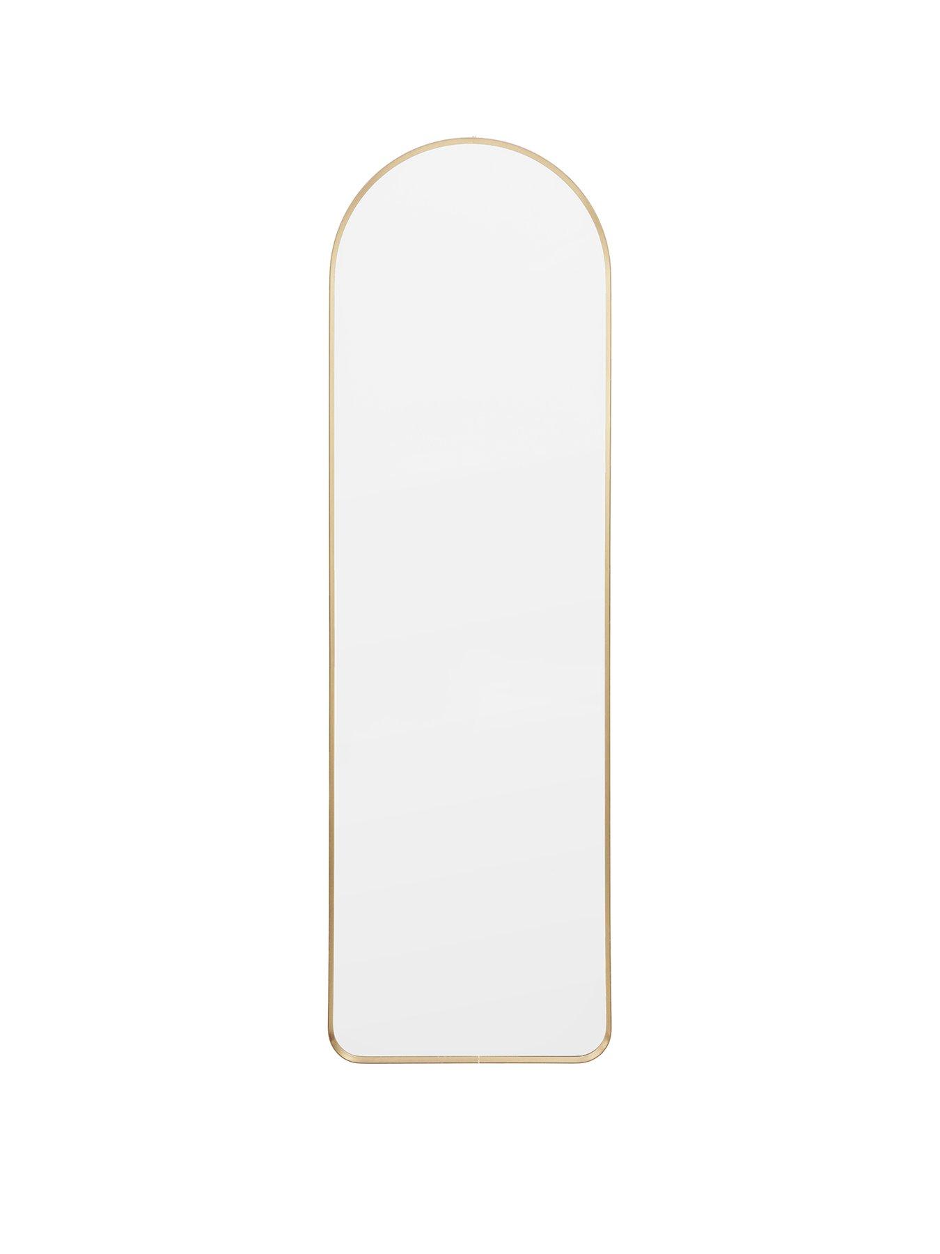 Image 1 of 2 of Gallery Holworth Arch Mirror - Gold
