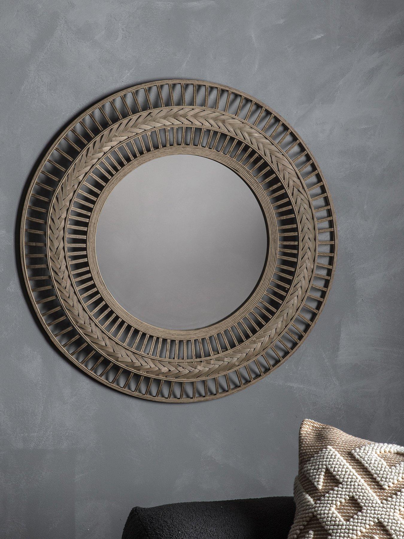 Image of Gallery Direct Zenica Bamboo Mirror
