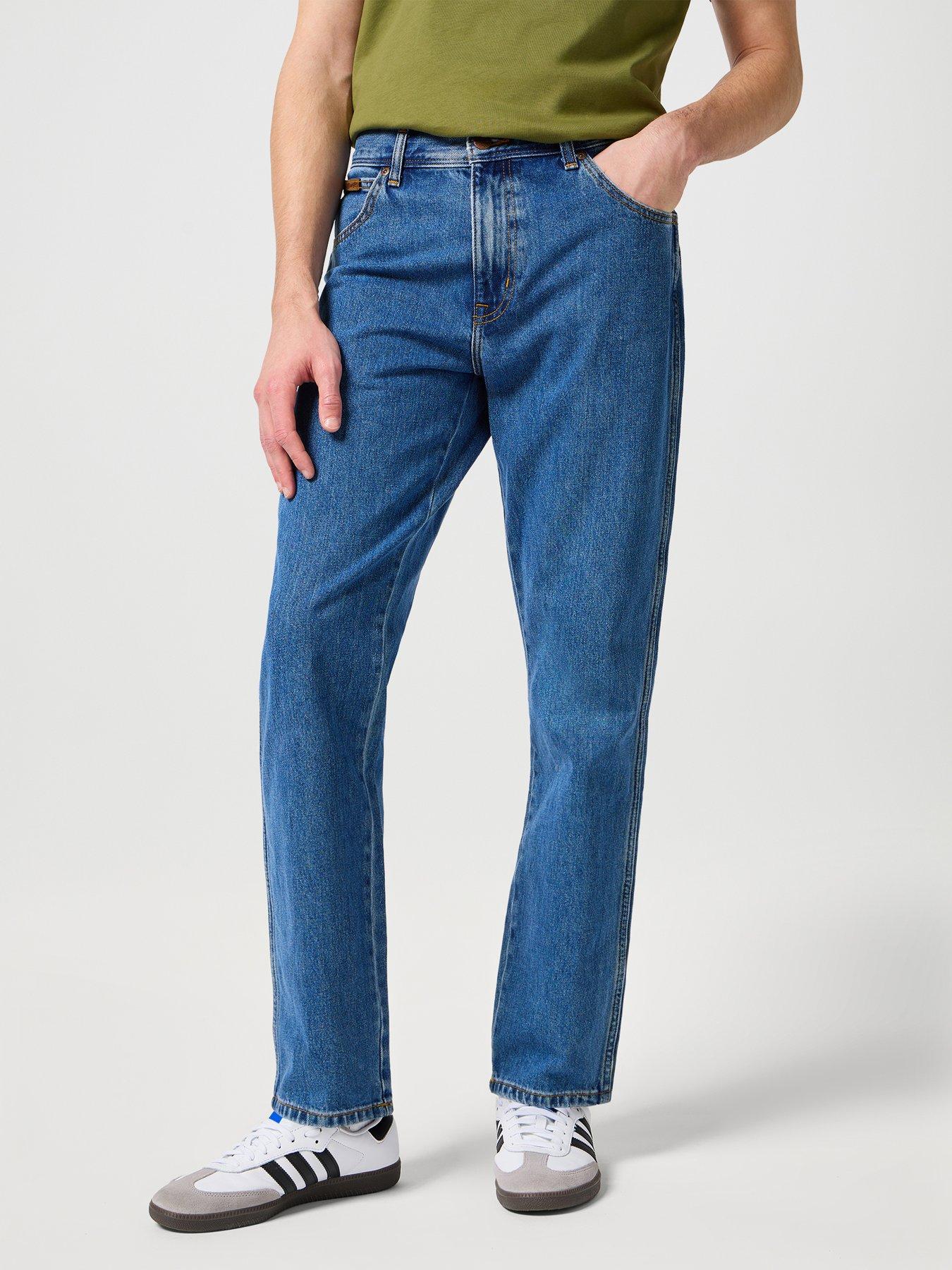 undefined Wrangler Texas Straight Fit Jeans - Blue
