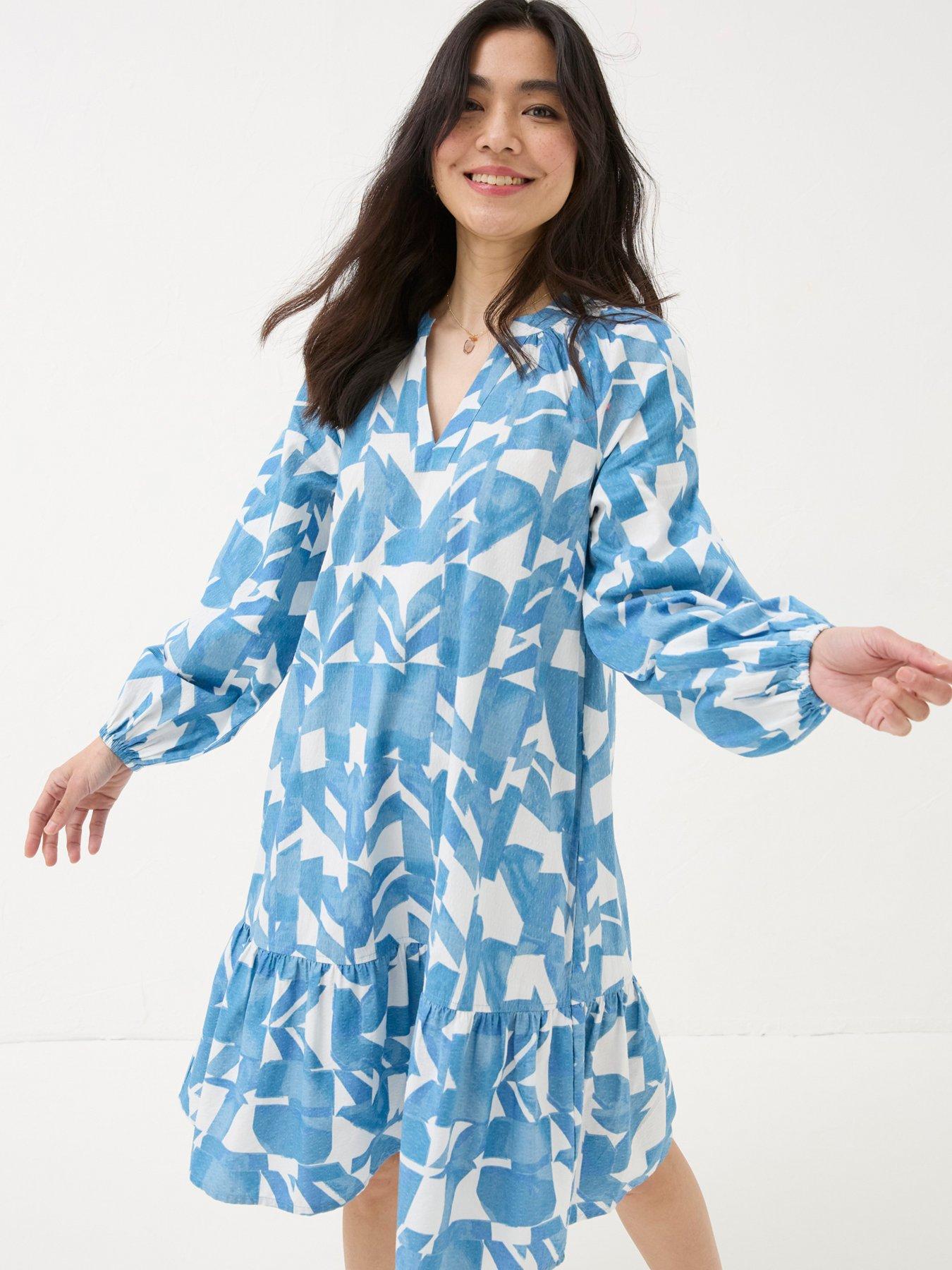 fatface-amy-med-geo-smock-dress-bluefront