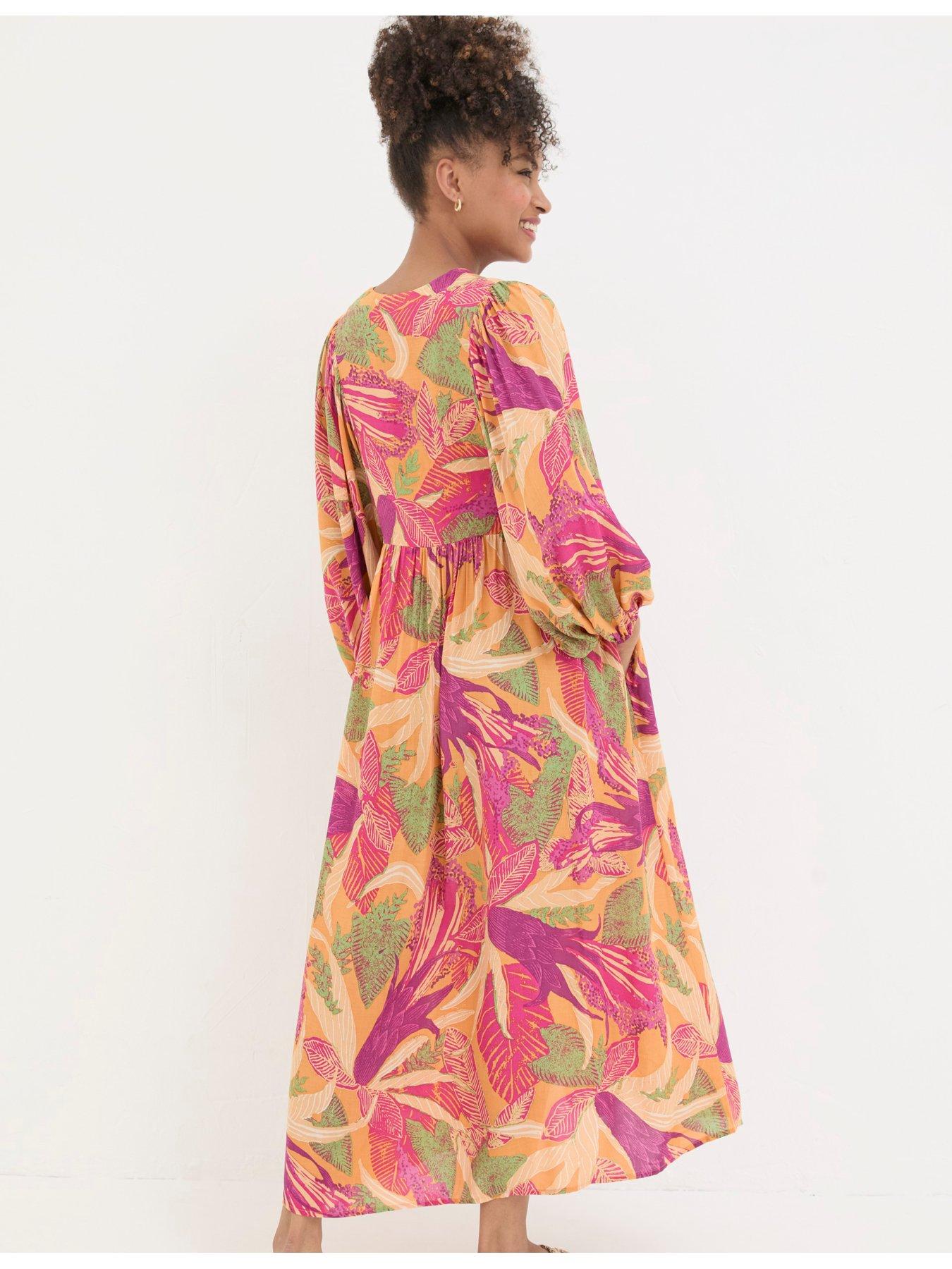 fatface-jocelyn-tropical-floral-midi-dress-orangestillFront