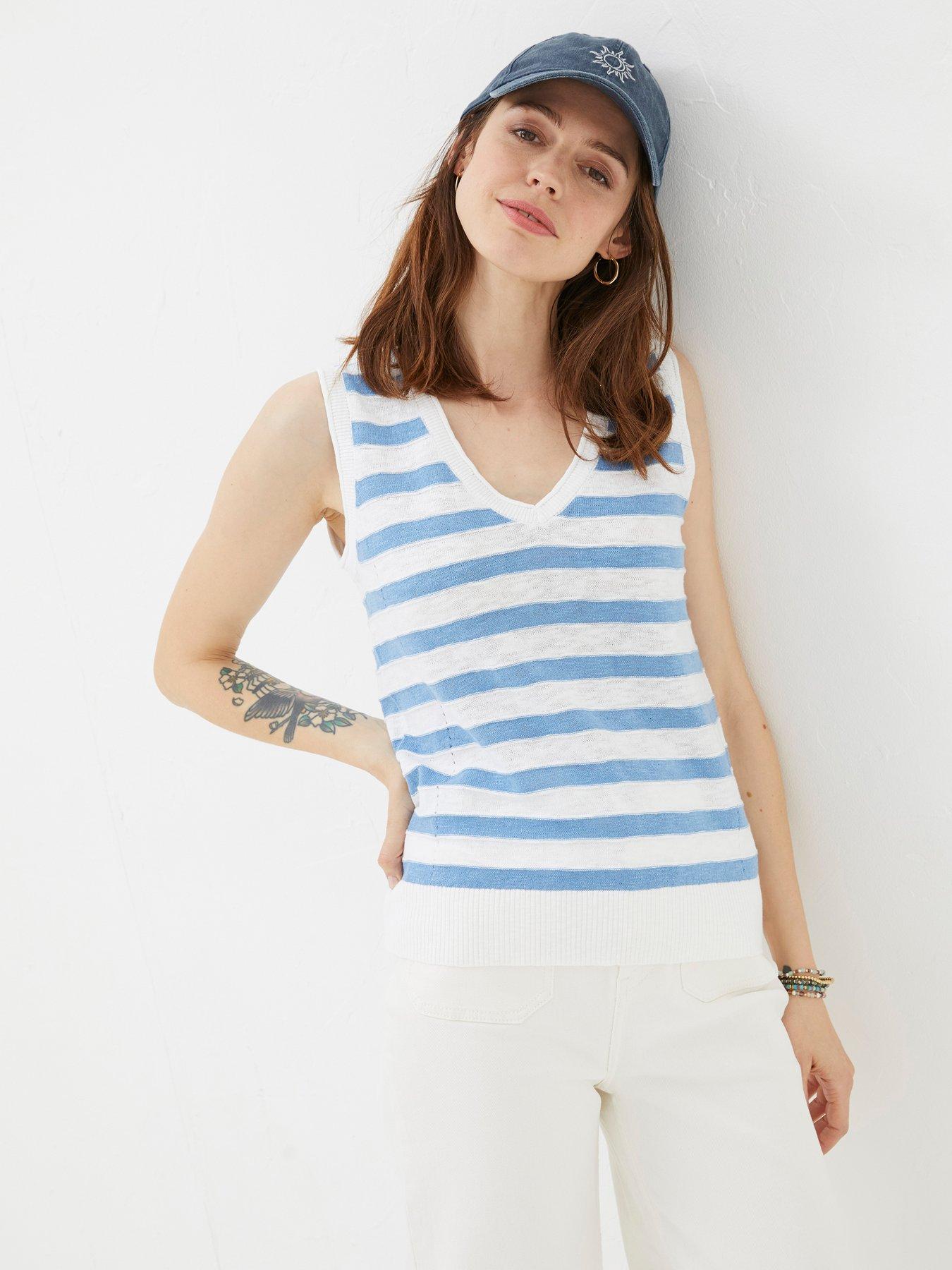 fatface-breton-stripe-linen-tank-blue