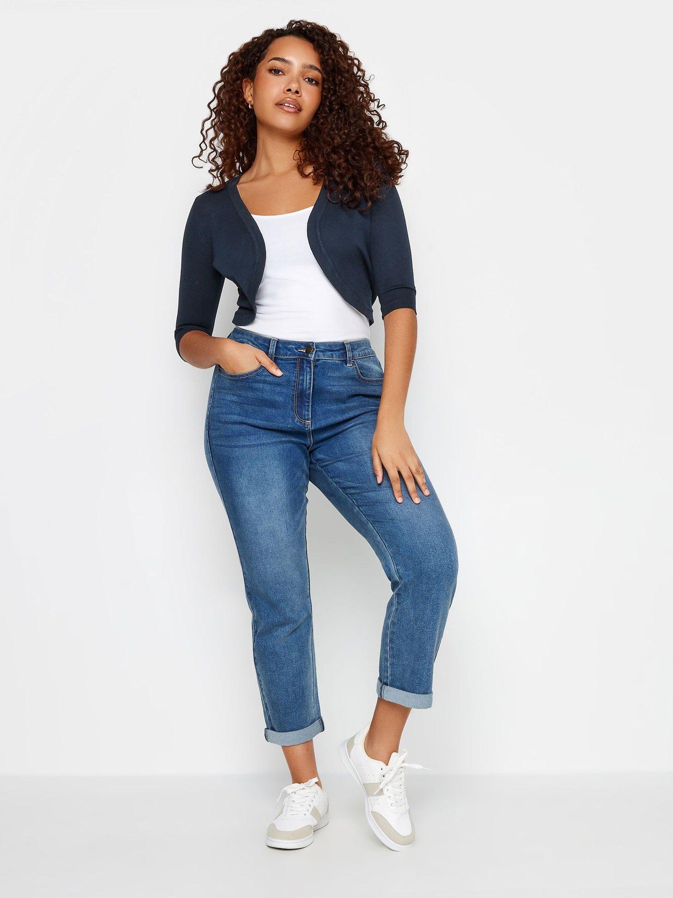 mco-petite-navy-cropped-cardiganback