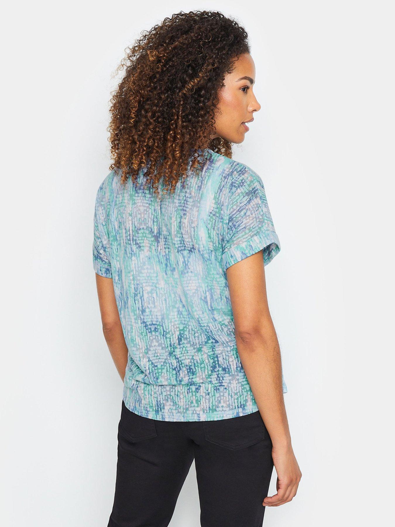 mco-blue-aztec-printed-topstillFront